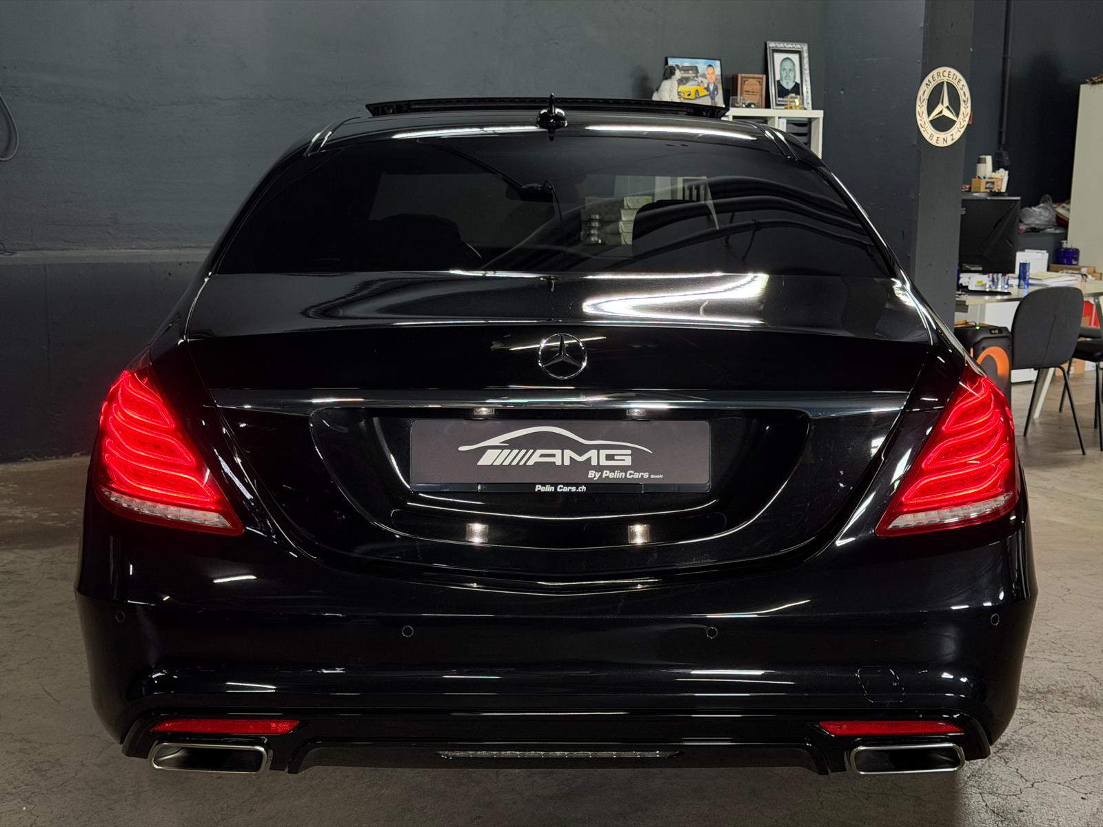 MERCEDES-BENZ S 500 Lang AMG Line 4Matic 7G-Tronic CH-Fahrzeug Frisch ab Service-image-6