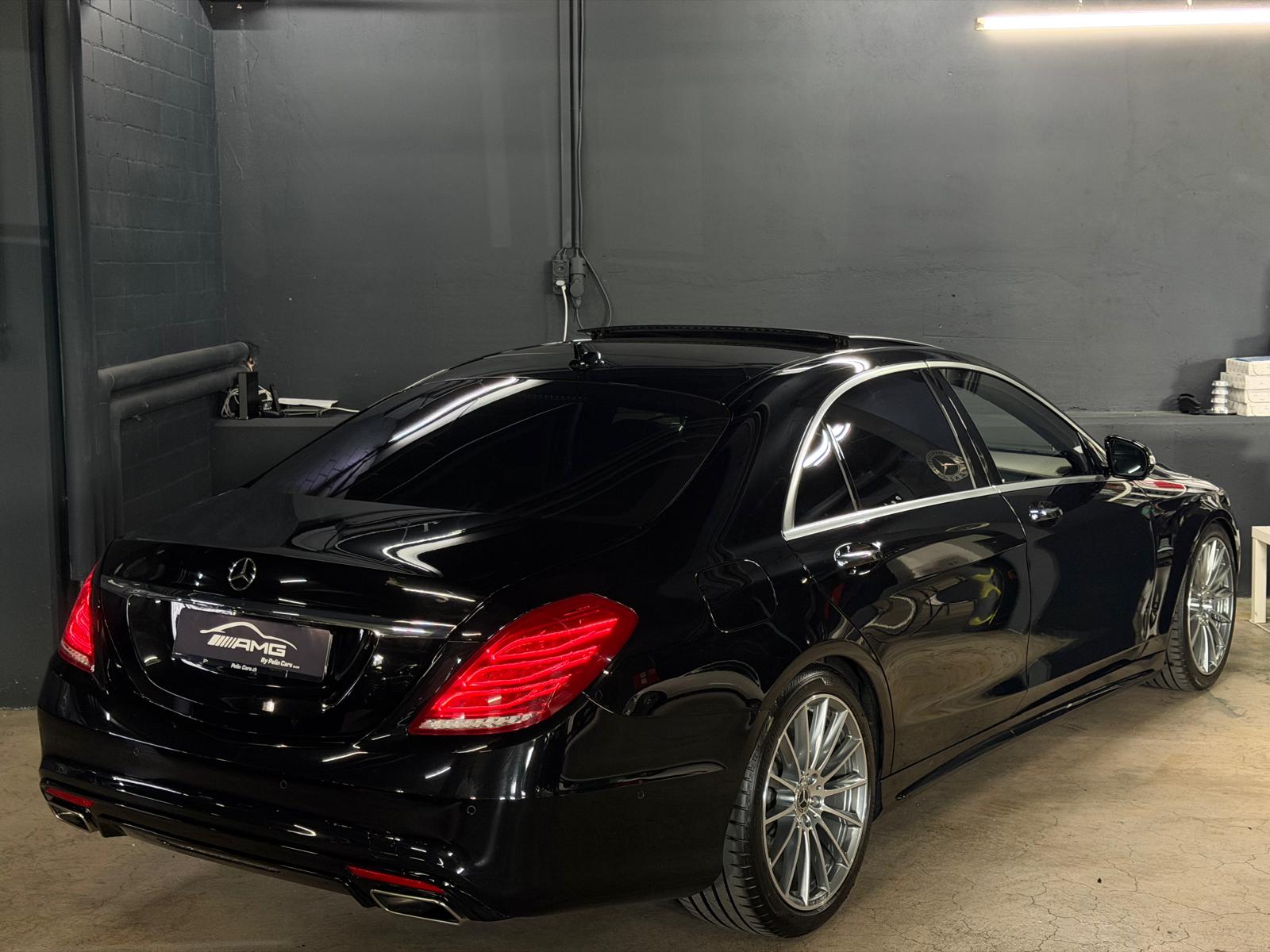 MERCEDES-BENZ S 500 Lang AMG Line 4Matic 7G-Tronic CH-Fahrzeug Frisch ab Service-image-5