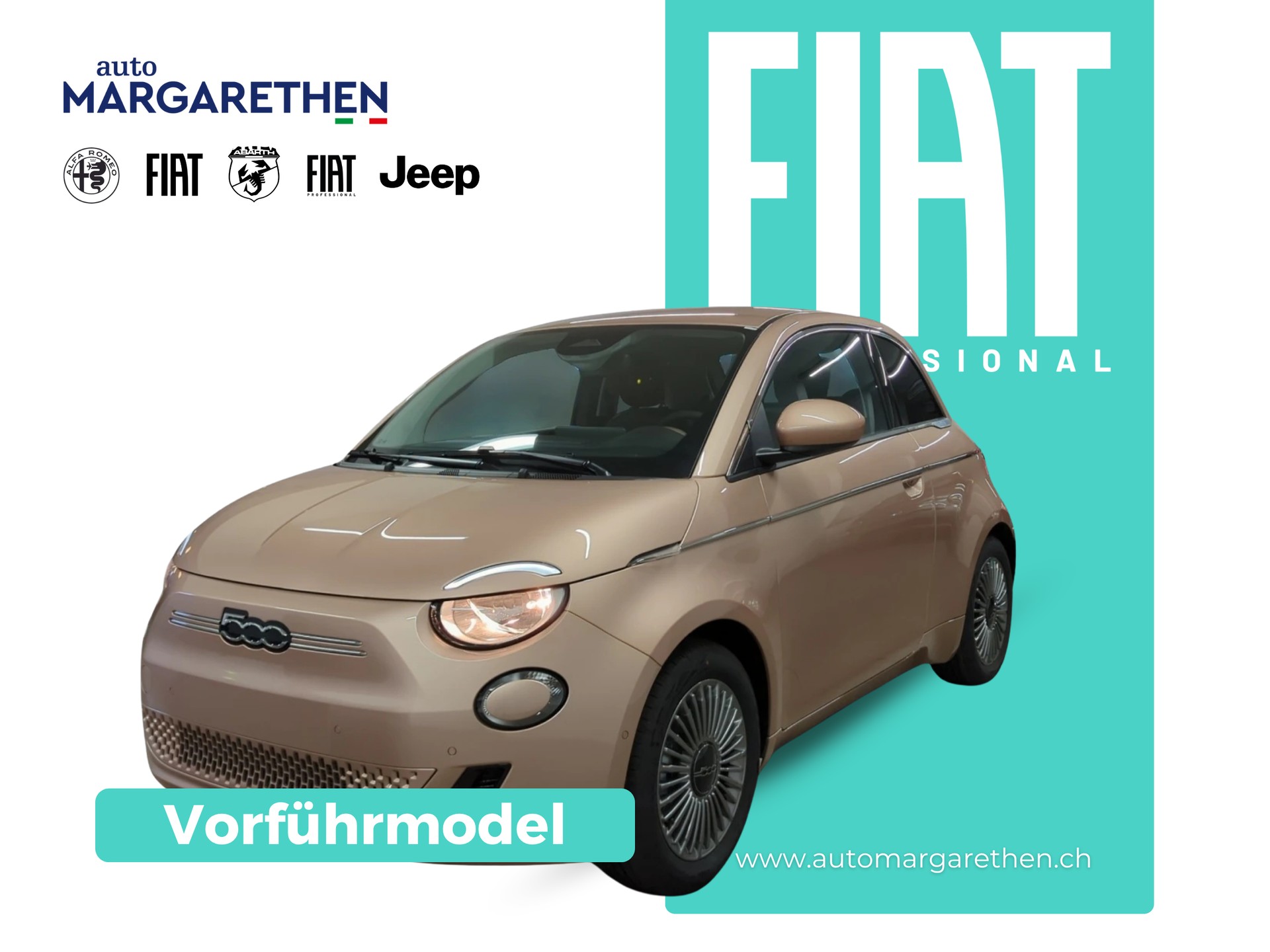 FIAT 500 BEV Swiss Edition 118 PS