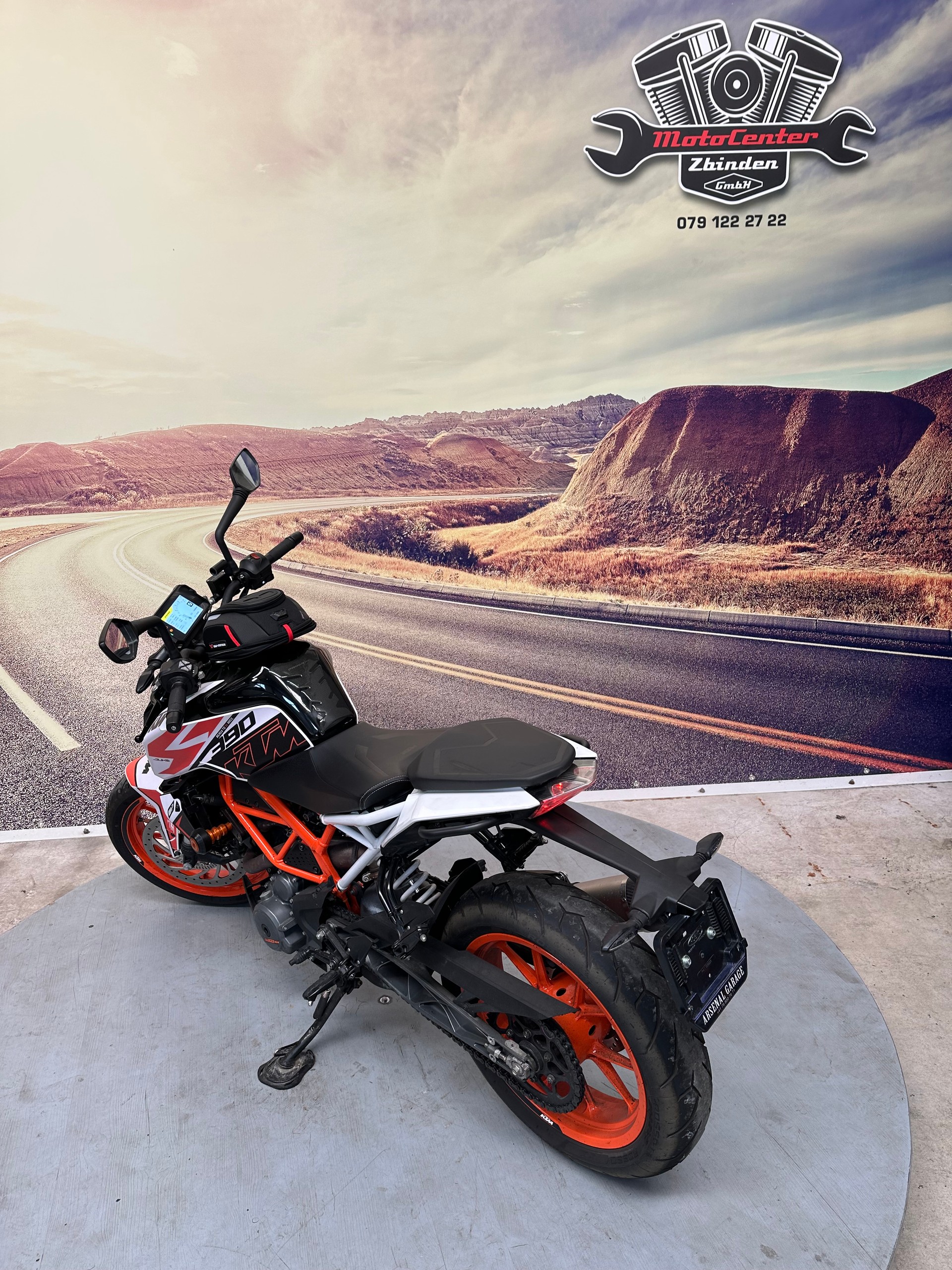 KTM 390 Duke ABS Leo Vince Auspuff TIEFERGELEGT-image-5