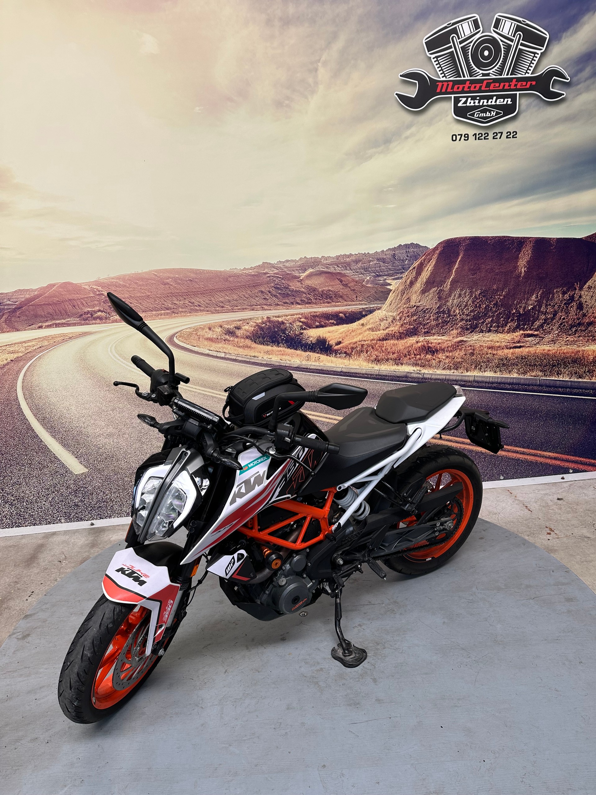 KTM 390 Duke ABS Leo Vince Auspuff TIEFERGELEGT-image-3