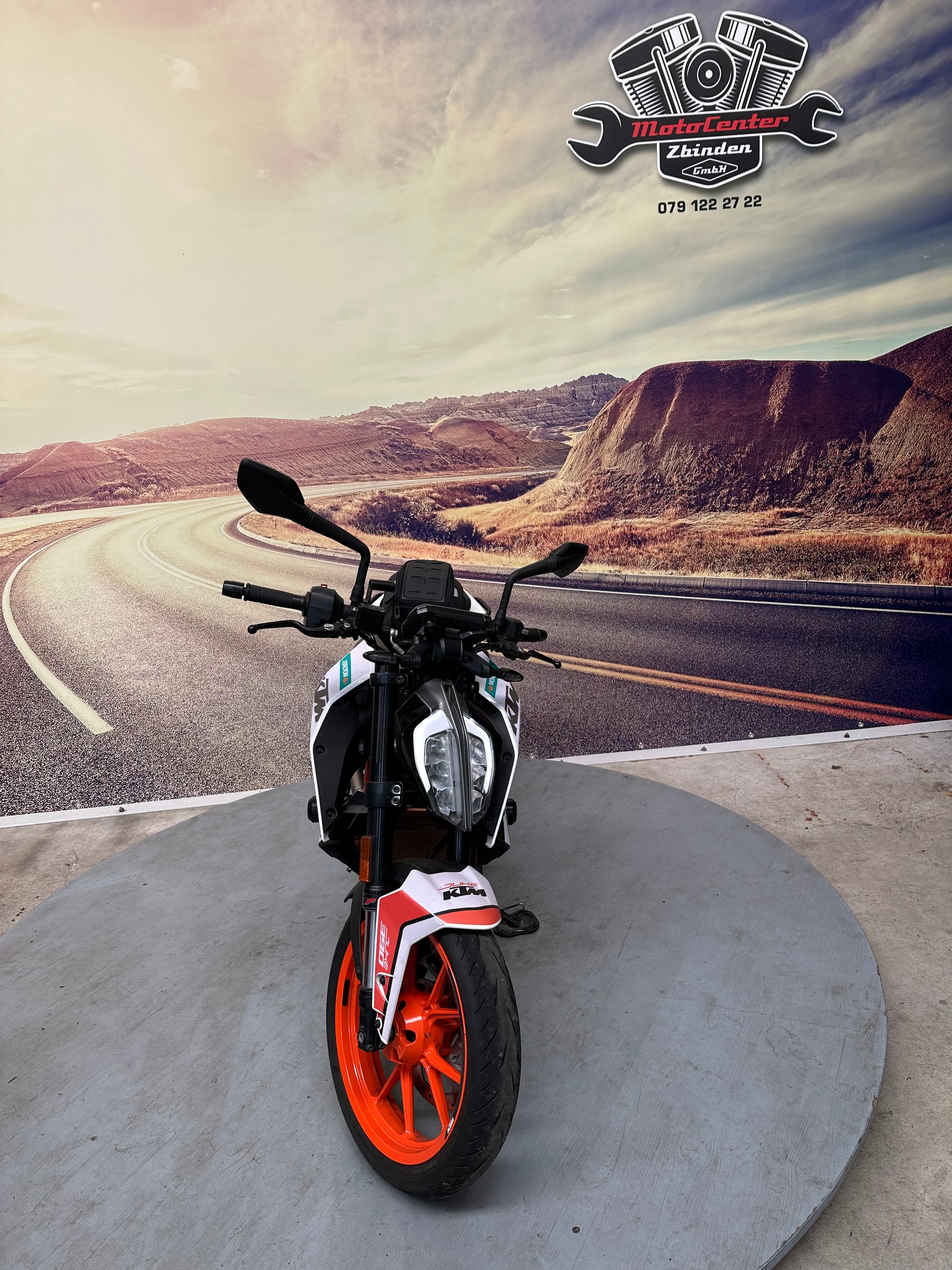 KTM 390 Duke ABS Leo Vince Auspuff TIEFERGELEGT-image-2