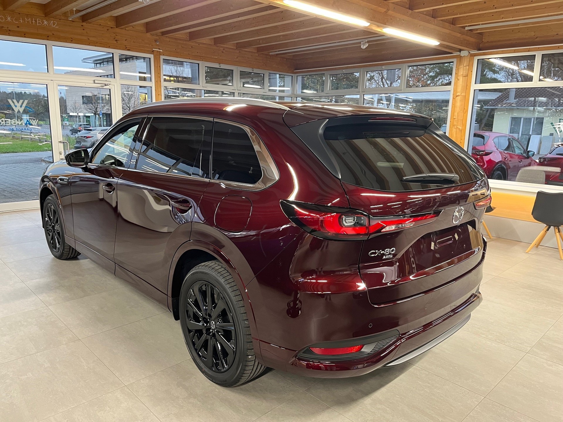 MAZDA CX-80 PHEV 327ps 8AT AWD Homura Plus-image-5
