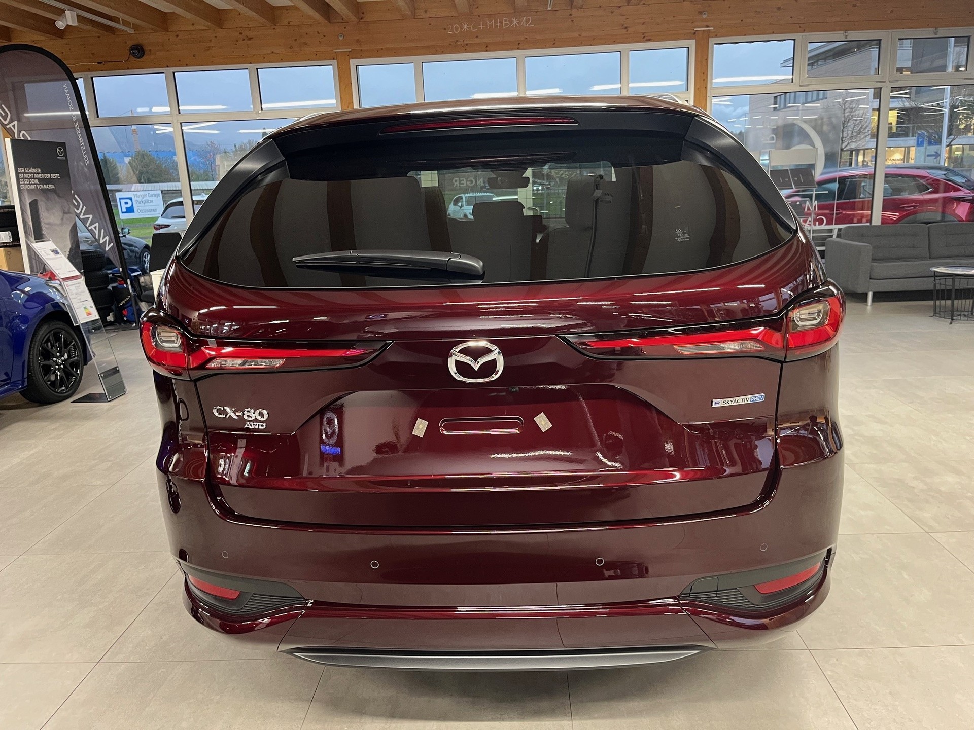 MAZDA CX-80 PHEV 327ps 8AT AWD Homura Plus-image-4