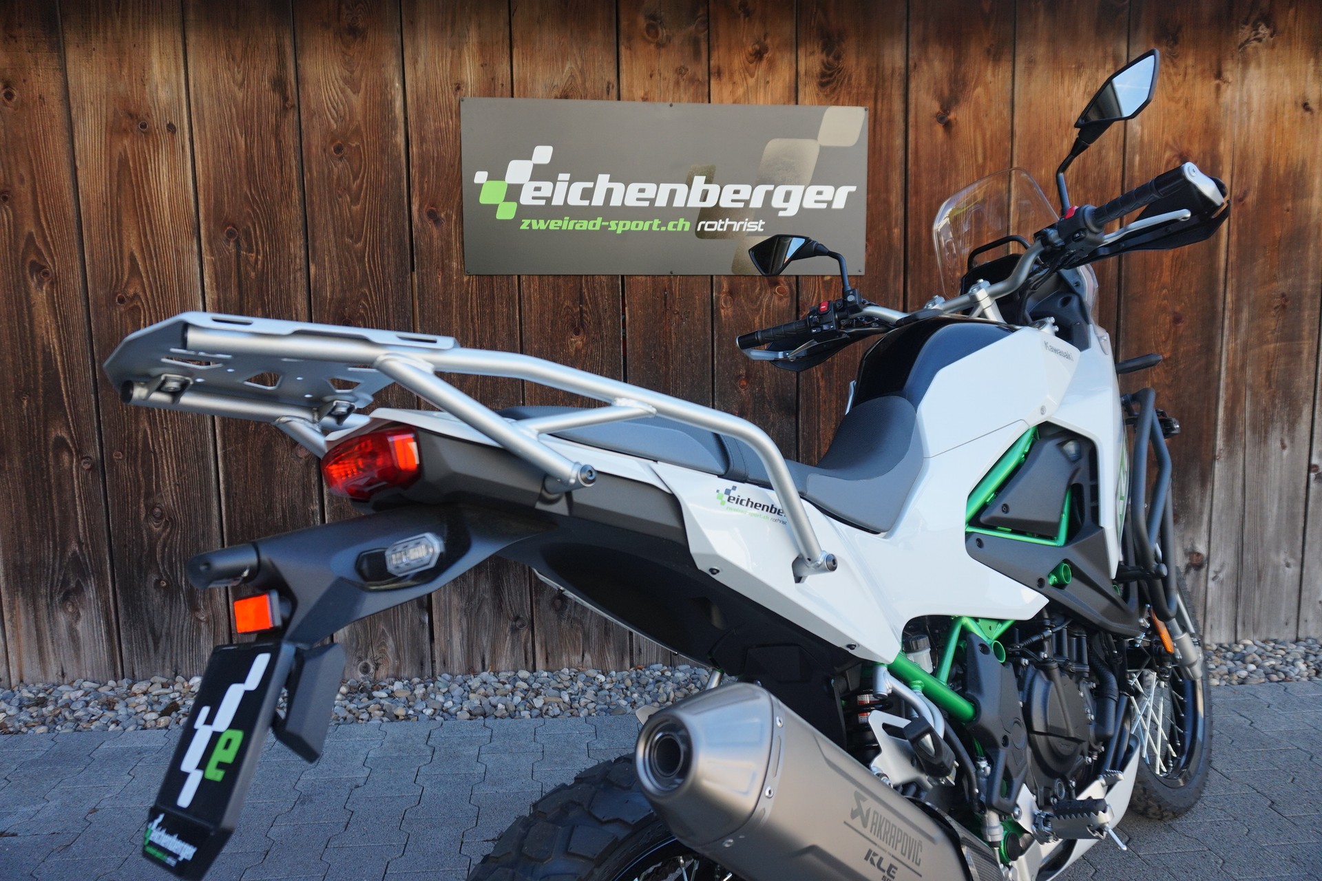 KAWASAKI KLE 500 SE ABS Rally mit Akrapovic Auspuff-image-5