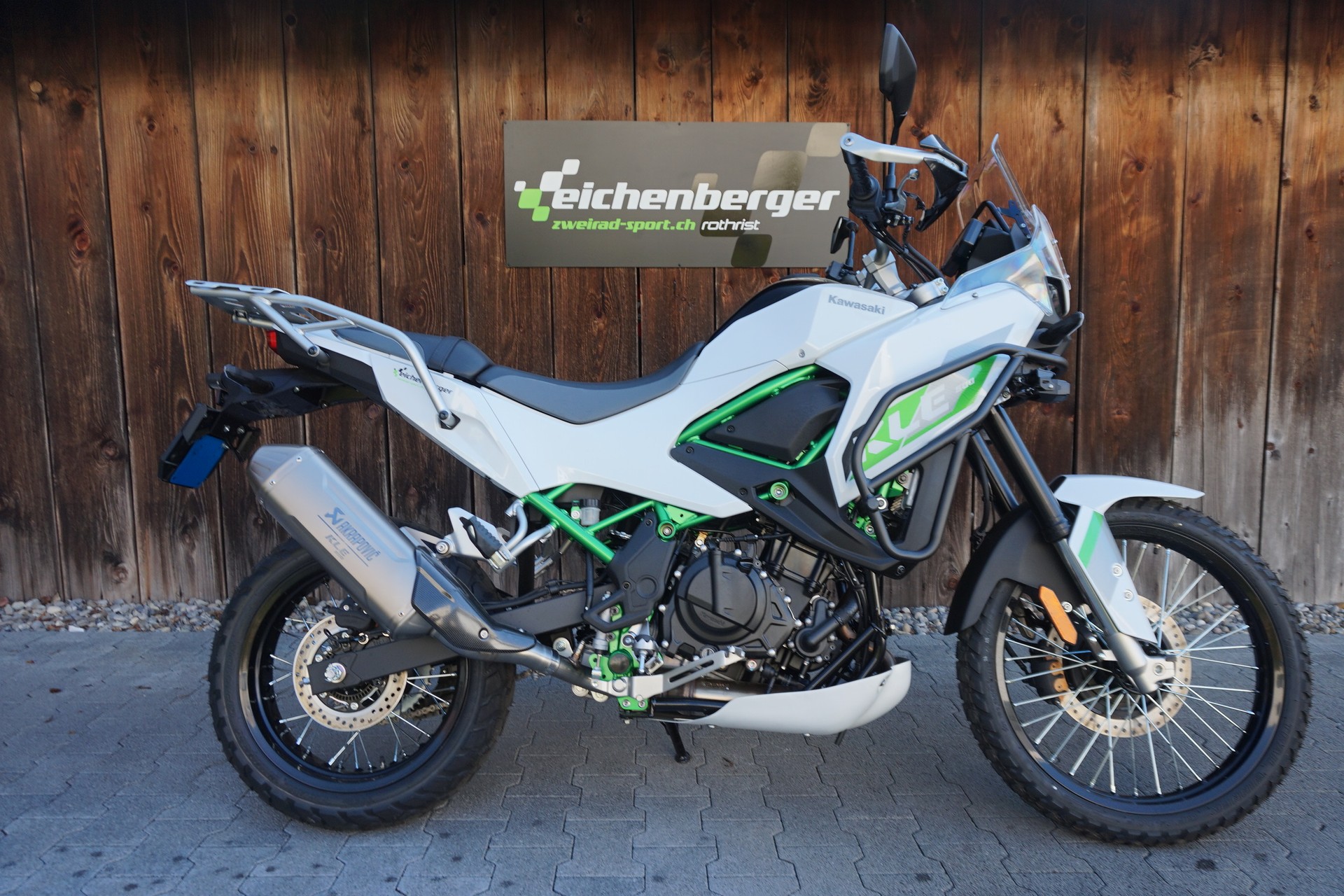 KAWASAKI KLE 500 SE ABS Rally mit Akrapovic Auspuff-image-2