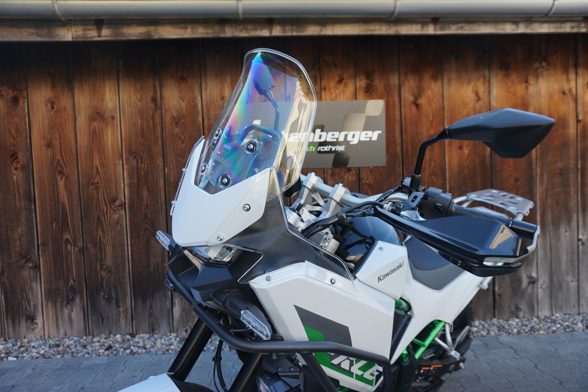 KAWASAKI KLE 500 SE ABS Rally mit Akrapovic Auspuff-image-4