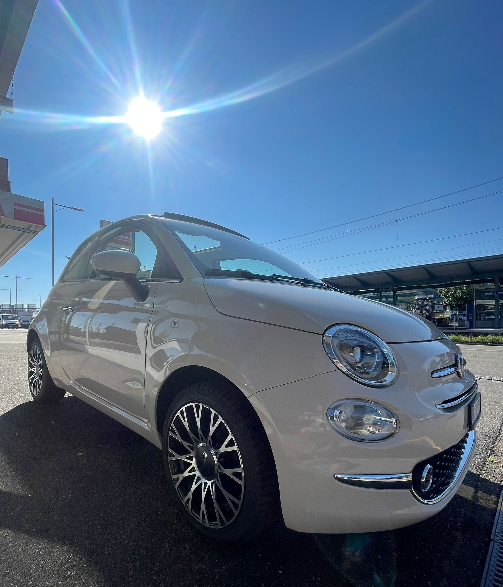 FIAT Facelift Fiat 500C Collezione Dualogic | Top ausgestattet | CH-Auto | ab CHF 155.– monatlich-image-1