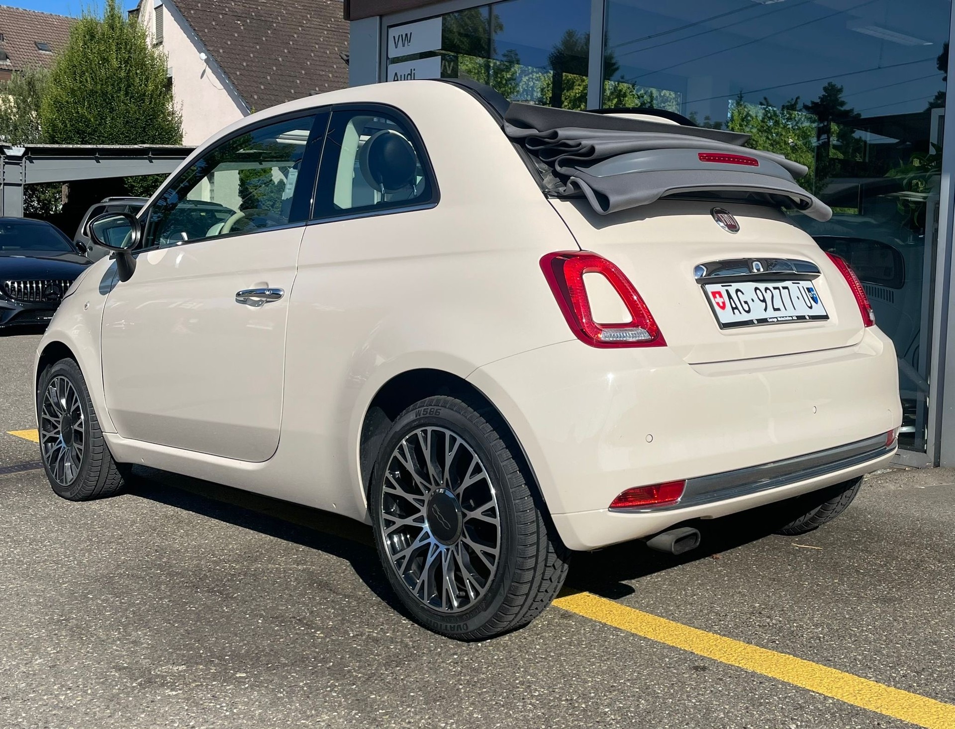 FIAT Facelift Fiat 500C Collezione Dualogic | Top ausgestattet | CH-Auto | ab CHF 155.– monatlich-image-5
