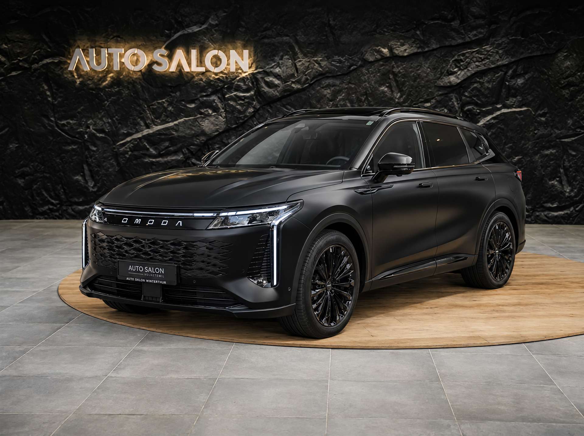 OMODA 9 Exclusive 1.5 T-GDI AWD 537PS *Werksgarantie 7 Jahre*Schwarz Matt*Panorama*