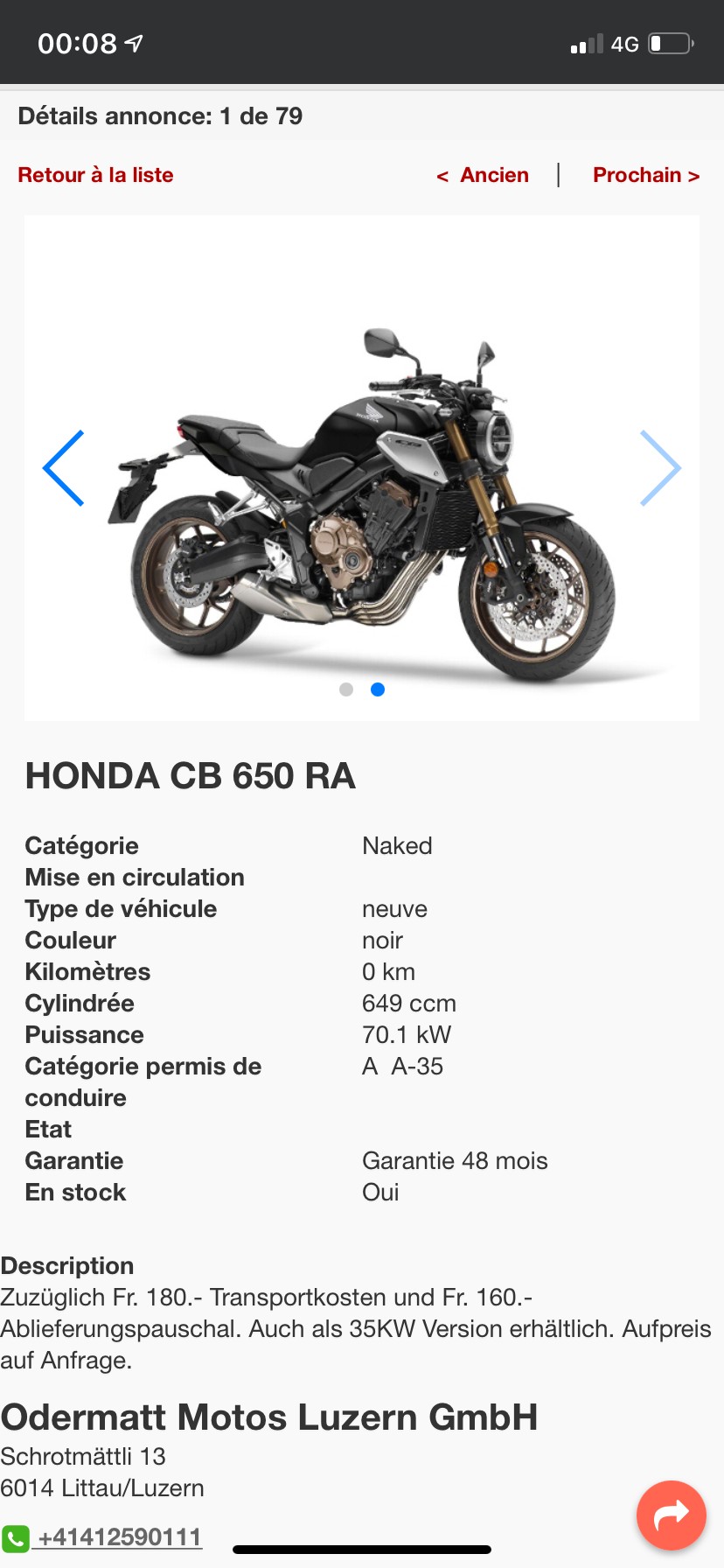 HONDA CB 650 R-image-7