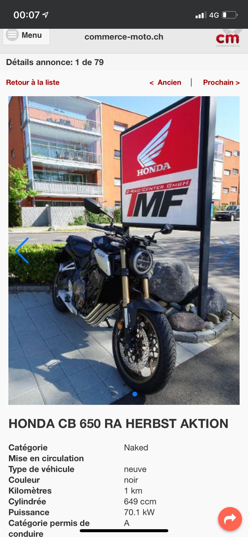 HONDA CB 650 R-image-5