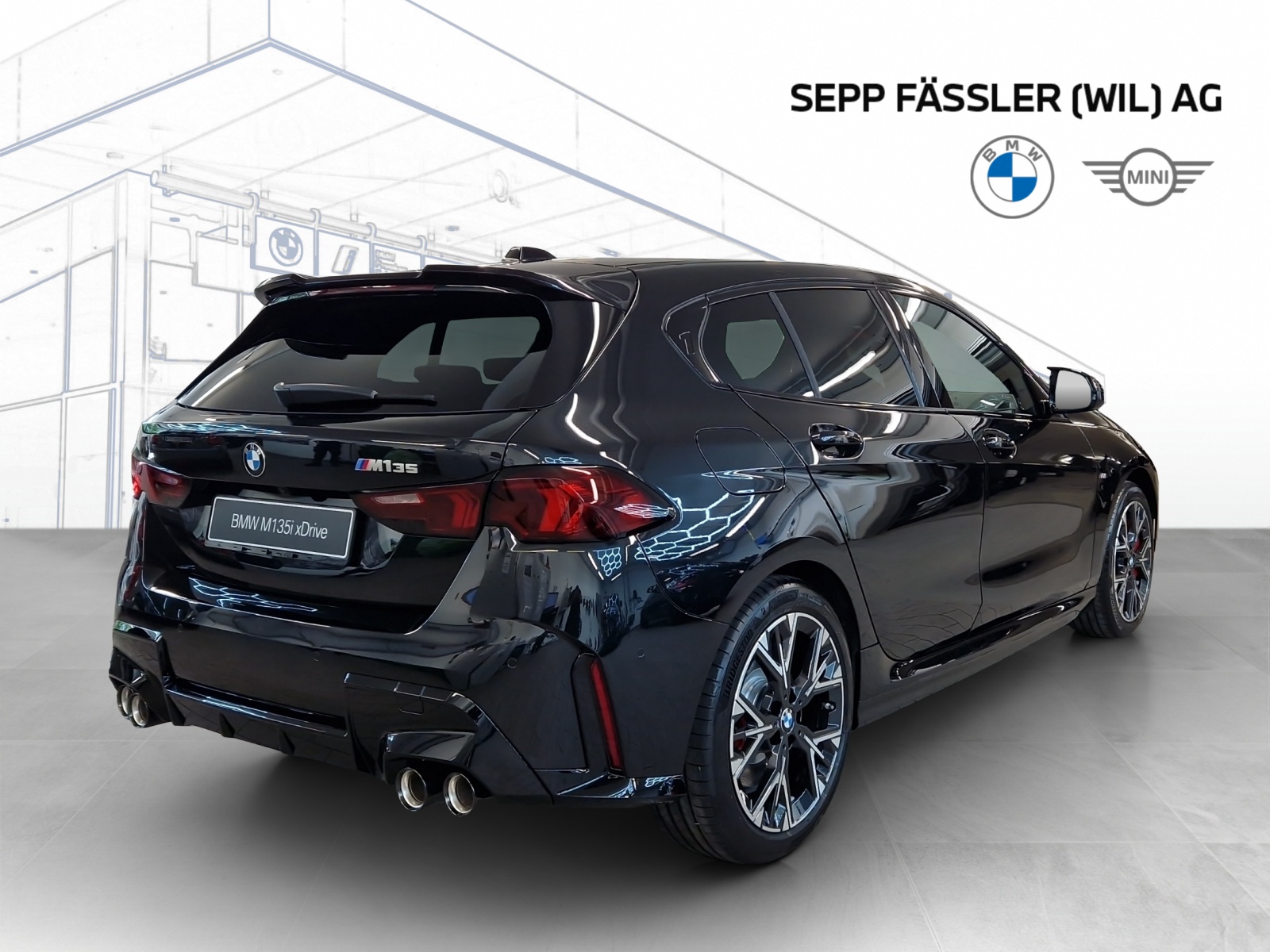 BMW M135 xDrive M Sport Pro-showroom-element-1