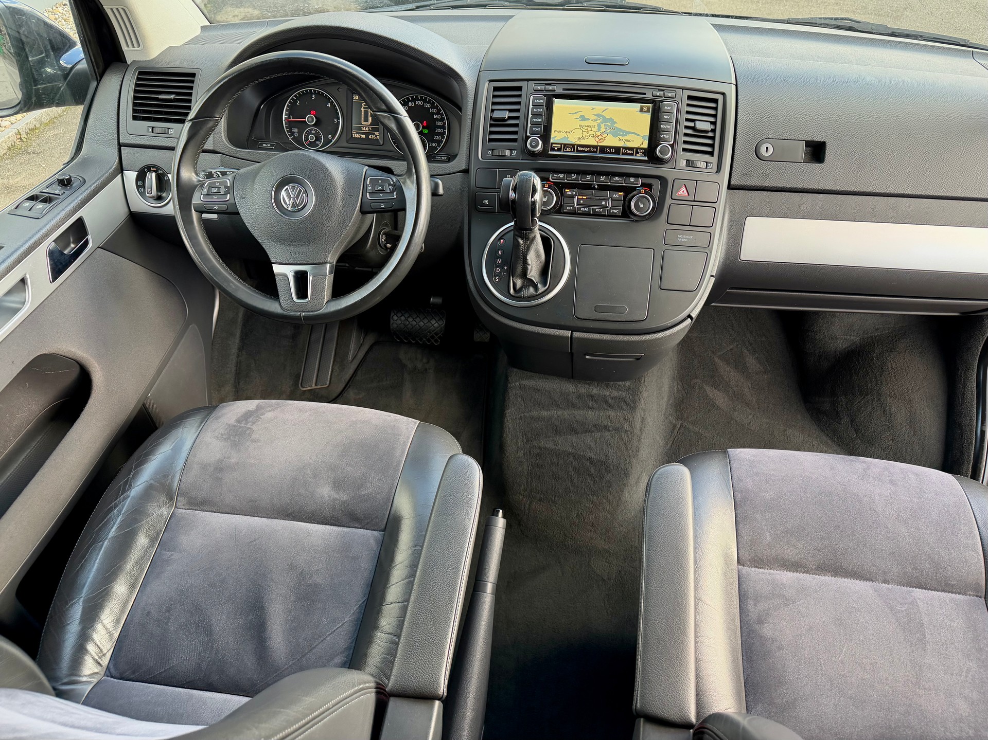 VW T5 Multivan 2.0 Bi-TDI CR Comfortline 4Motion DSG - Alcantara/Leder-Ausstattung - Frisch ab MFK und Service - Neue Reifen --image-12