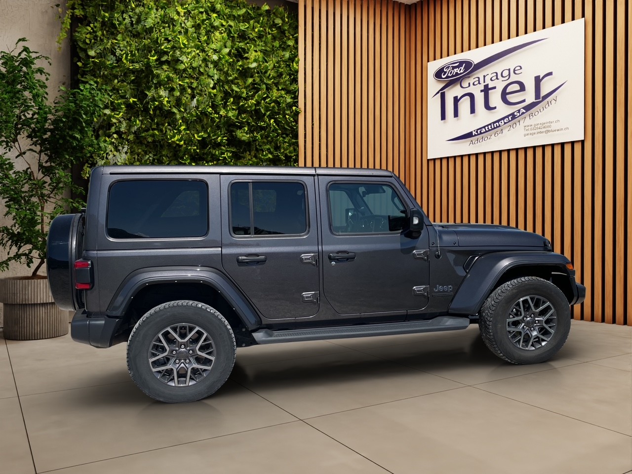 JEEP Wrangler 2.0 PHEV Unlimited 80th Anniversary Automatic-image-6