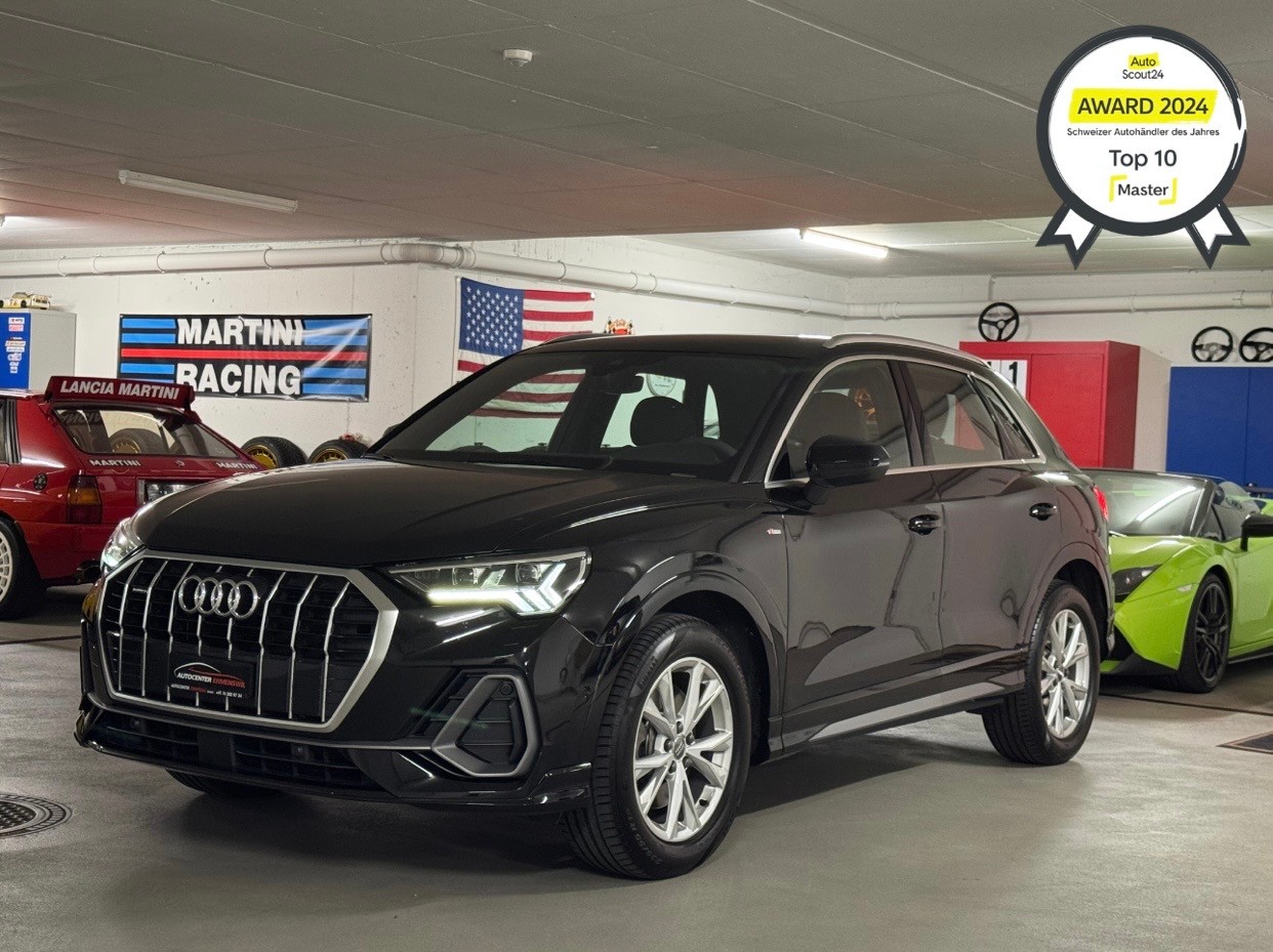 AUDI Q3 40 TFSI S line quattro S-tronic CH-Fahrzeug, 1-Hand