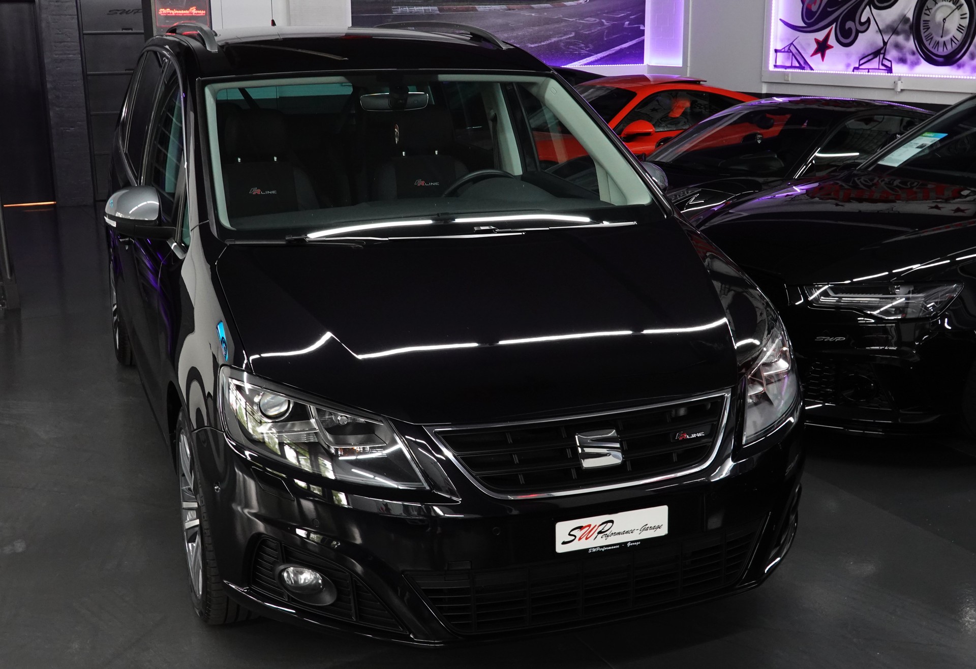 SEAT ALHAMBRA 2.0 TDI FR LINE 4 DRIVE AHL 2.4T CH-FZ 7-PLÄTZER-image-13