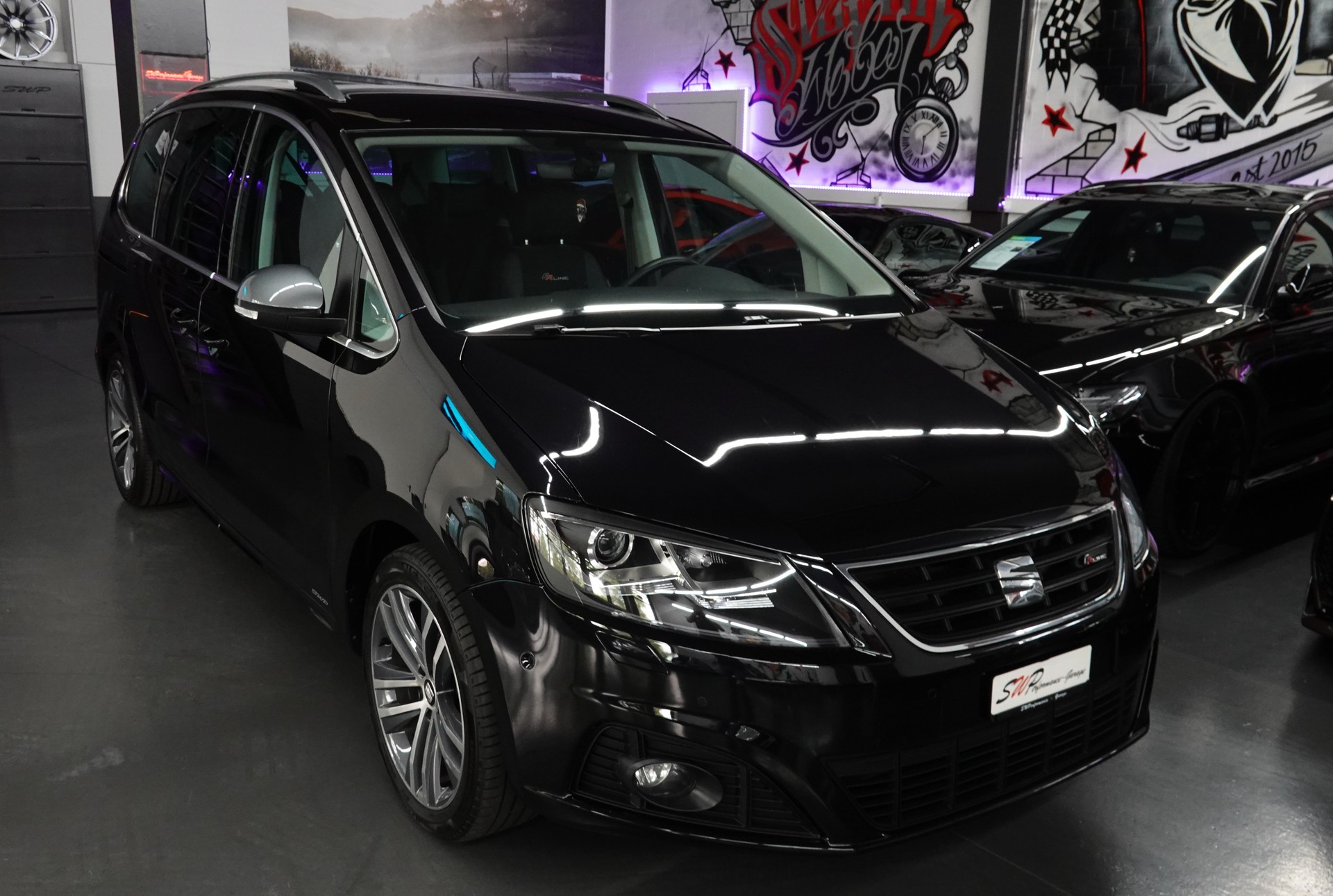 SEAT ALHAMBRA 2.0 TDI FR LINE 4 DRIVE AHL 2.4T CH-FZ 7-PLÄTZER-image-16