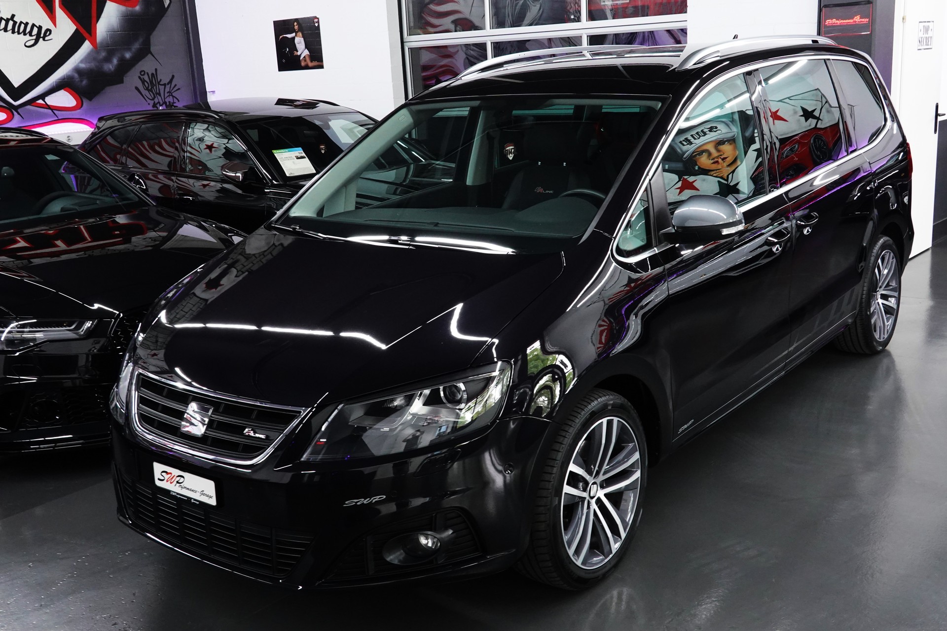 SEAT ALHAMBRA 2.0 TDI FR LINE 4 DRIVE AHL 2.4T CH-FZ 7-PLÄTZER-showroom-element-2