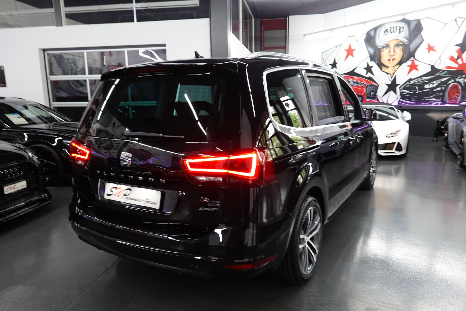 SEAT ALHAMBRA 2.0 TDI FR LINE 4 DRIVE AHL 2.4T CH-FZ 7-PLÄTZER-image-47