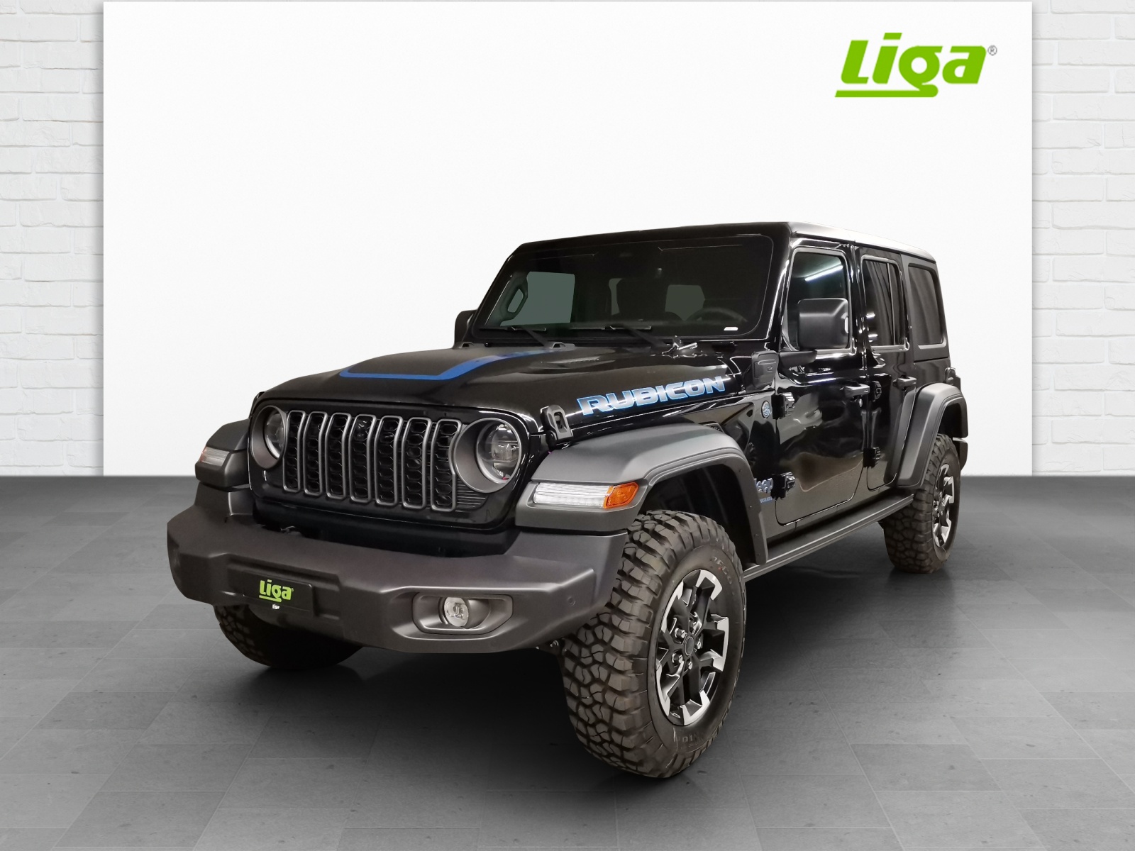 JEEP Wrangler 2.0 Turbo Rubicon Black Kite Unlimited 4xe-showroom-element-1