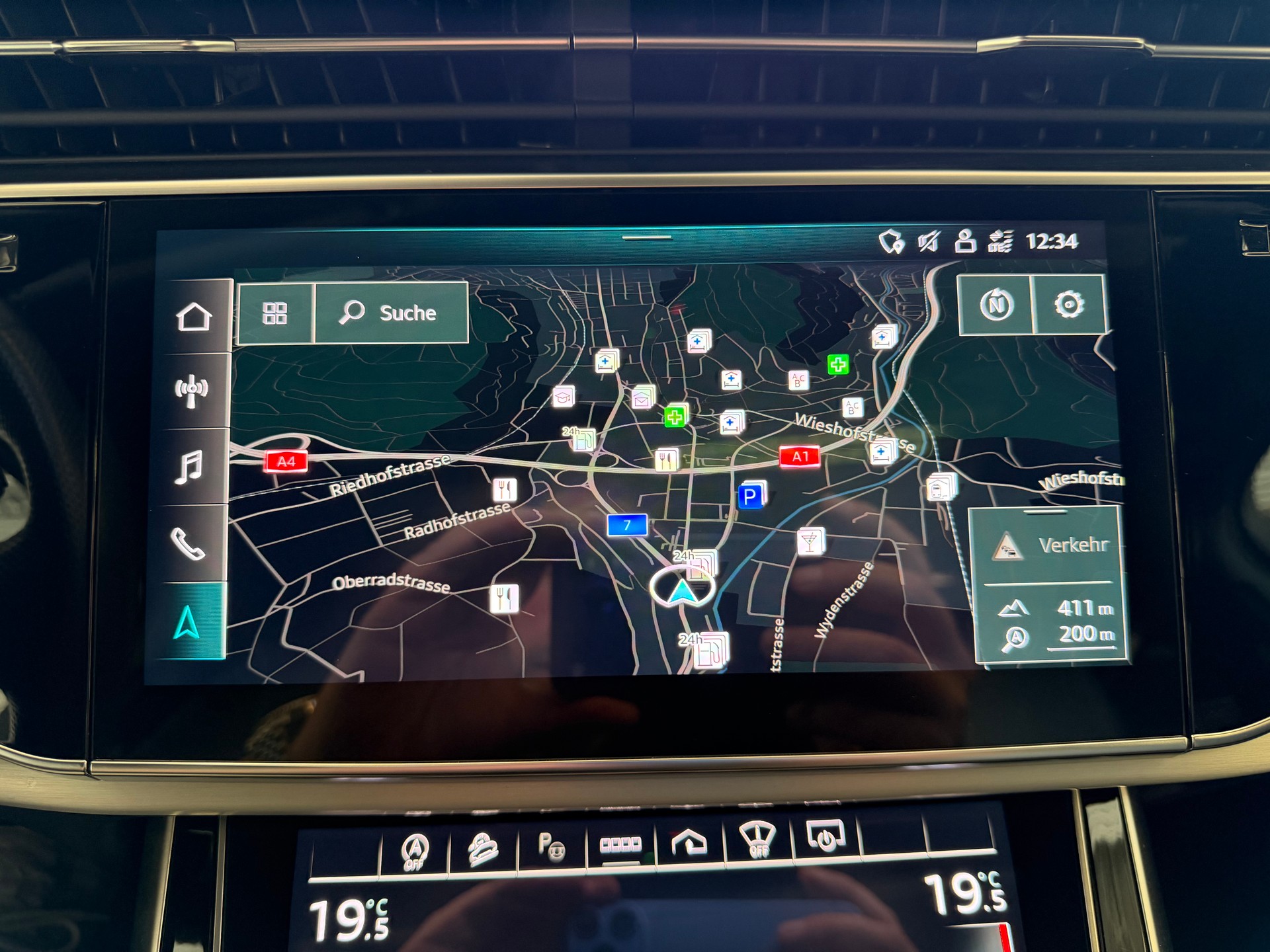 AUDI Q7 55 TFSI S Line quattro | CH | NP: 150K | Alle Service | AHK | Pano | Standhei. | Matrix | MFK 07/2026 | 7 Sitzer |-image-18