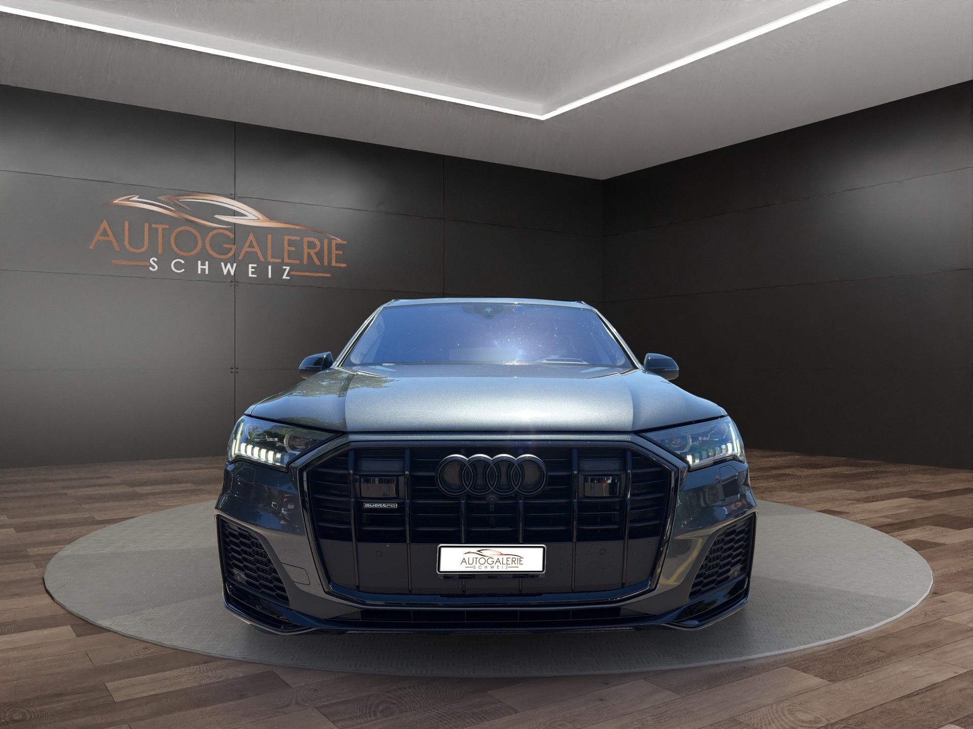 AUDI Q7 55 TFSI S Line quattro | CH | NP: 150K | Alle Service | AHK | Pano | Standhei. | Matrix | MFK 07/2026 | 7 Sitzer |-image-7