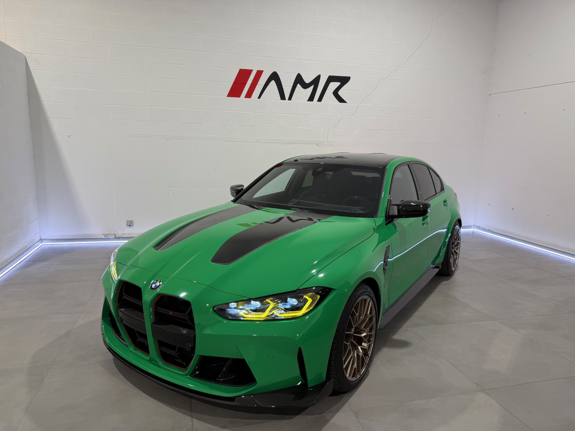 BMW M3 CS Signal Green