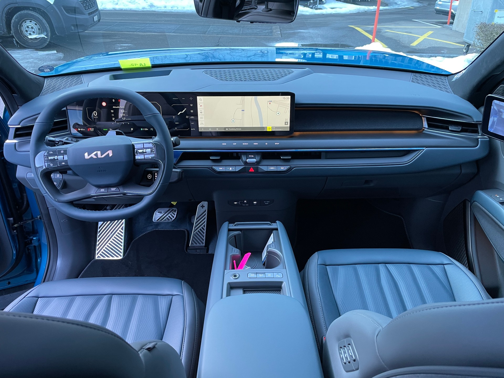 KIA EV9 99,8 kWh GT-Line 4x4 mit Panoramadach, 7-Sitzer, Digitale Spiegel-image-19