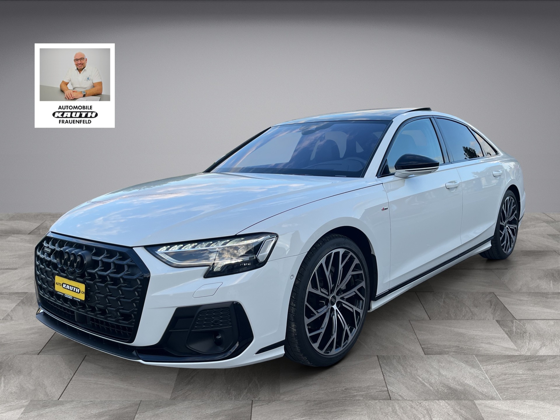 AUDI A8 50 TDI quattro tiptronic*Standheizung, AHK, S-Sportsitze, Panodach, Optikpaket-schwarz, 21"Alu, (5-Jahre Garantie)