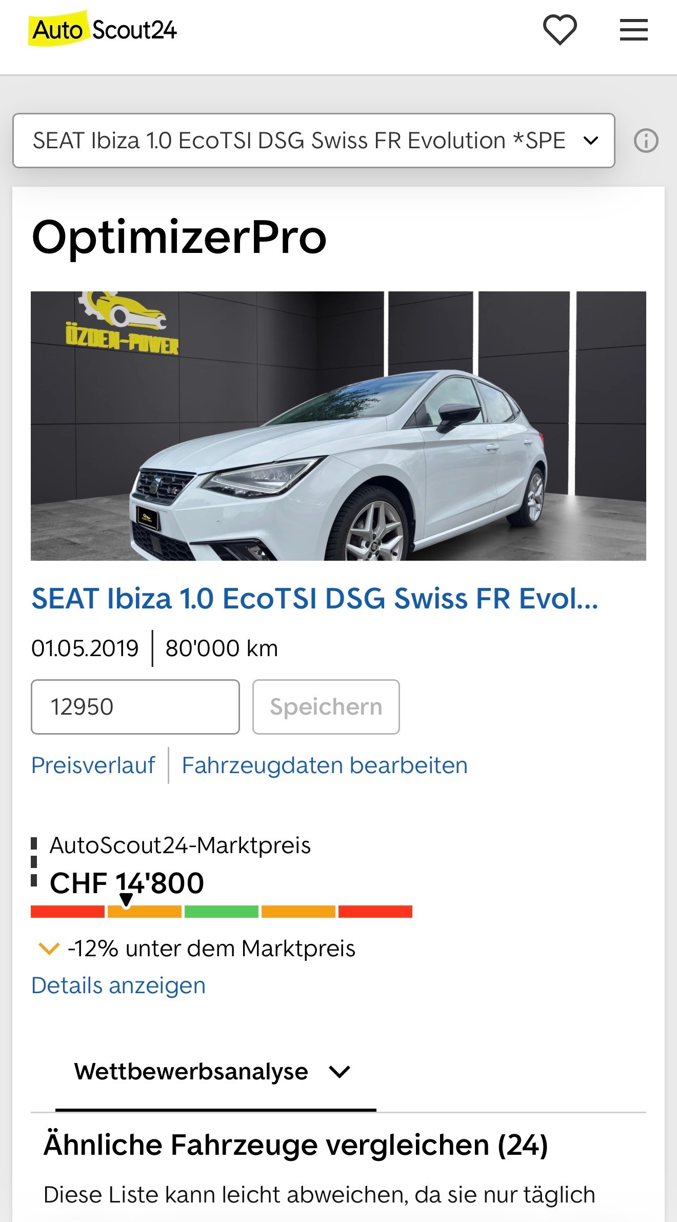 SEAT Ibiza 1.0 EcoTSI DSG Swiss FR Evolution *SPEZIALPREIS*. // 1 Jahr - 20‘000km Garantie!-image-35