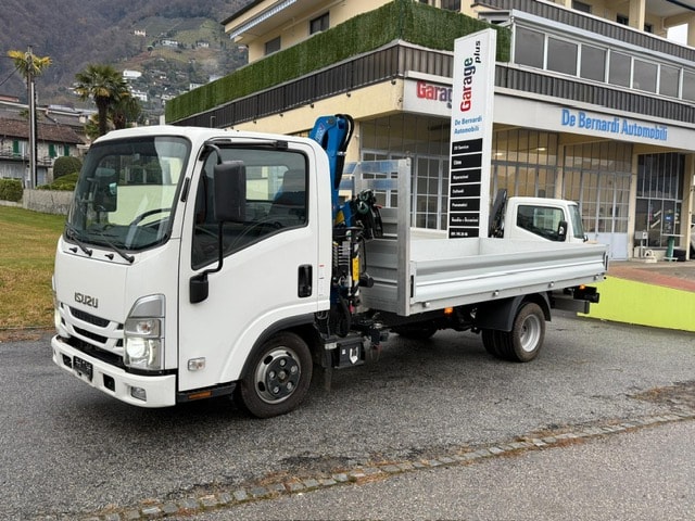 ISUZU NLR 87 M21 con GRU DN-LEVAT 3.0 S3 - Ponte Fisso in Alluminio + Gancio Traino KG. 3500-image-5