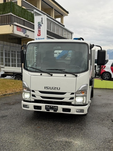 ISUZU NLR 87 M21 con GRU DN-LEVAT 3.0 S3 - Ponte Fisso in Alluminio + Gancio Traino KG. 3500-image-4