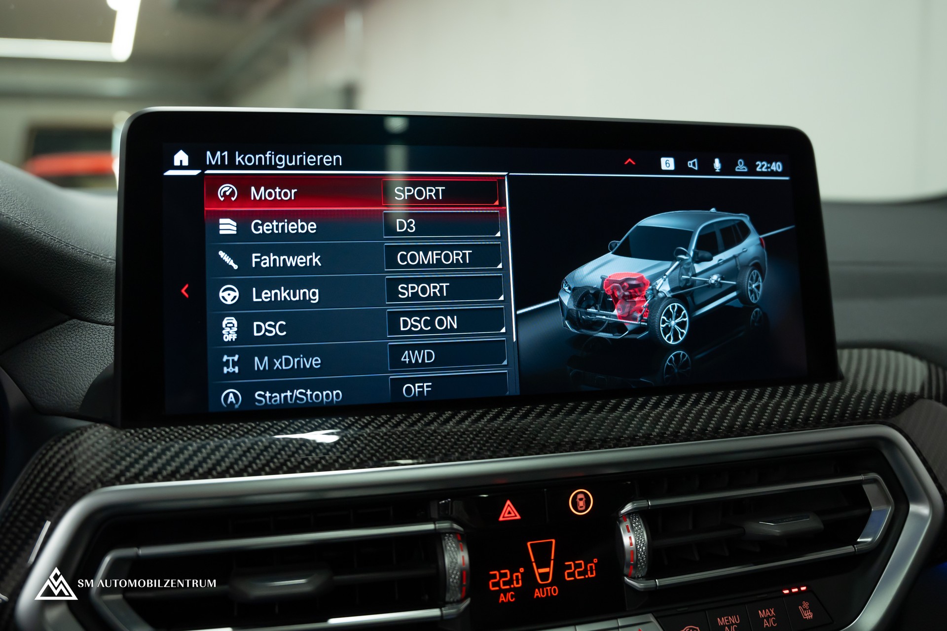 BMW X3 M Competition / Panorama / Laserlight / Carbon Fibre / Sitzbelüftung-image-38