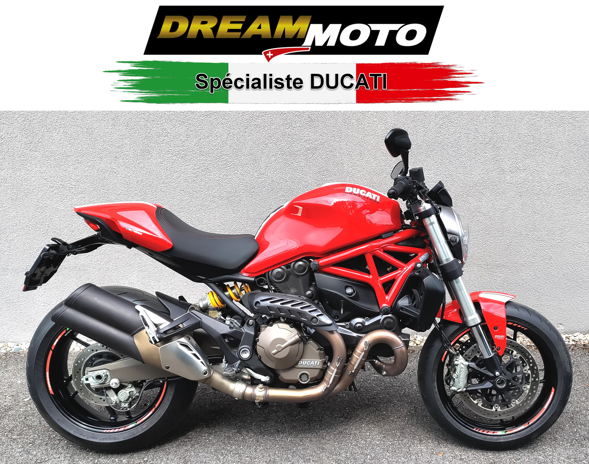 DUCATI Monster 821 Stripe