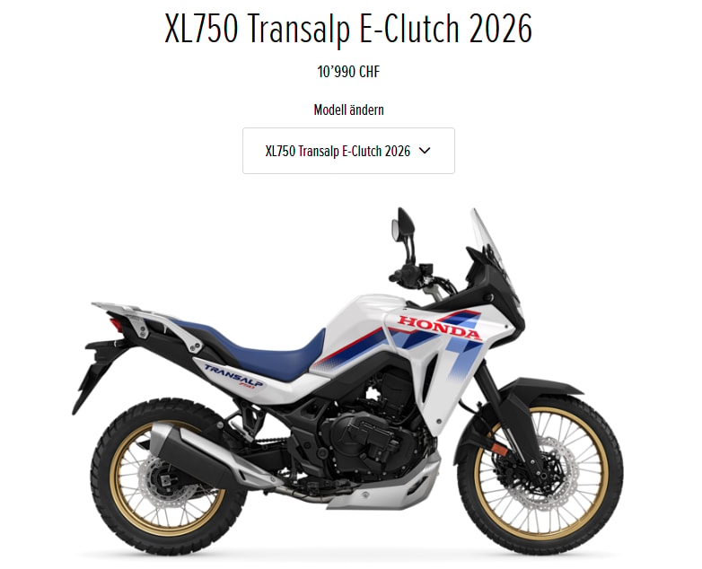 HONDA XL750 E-Clutch 2026-image-1