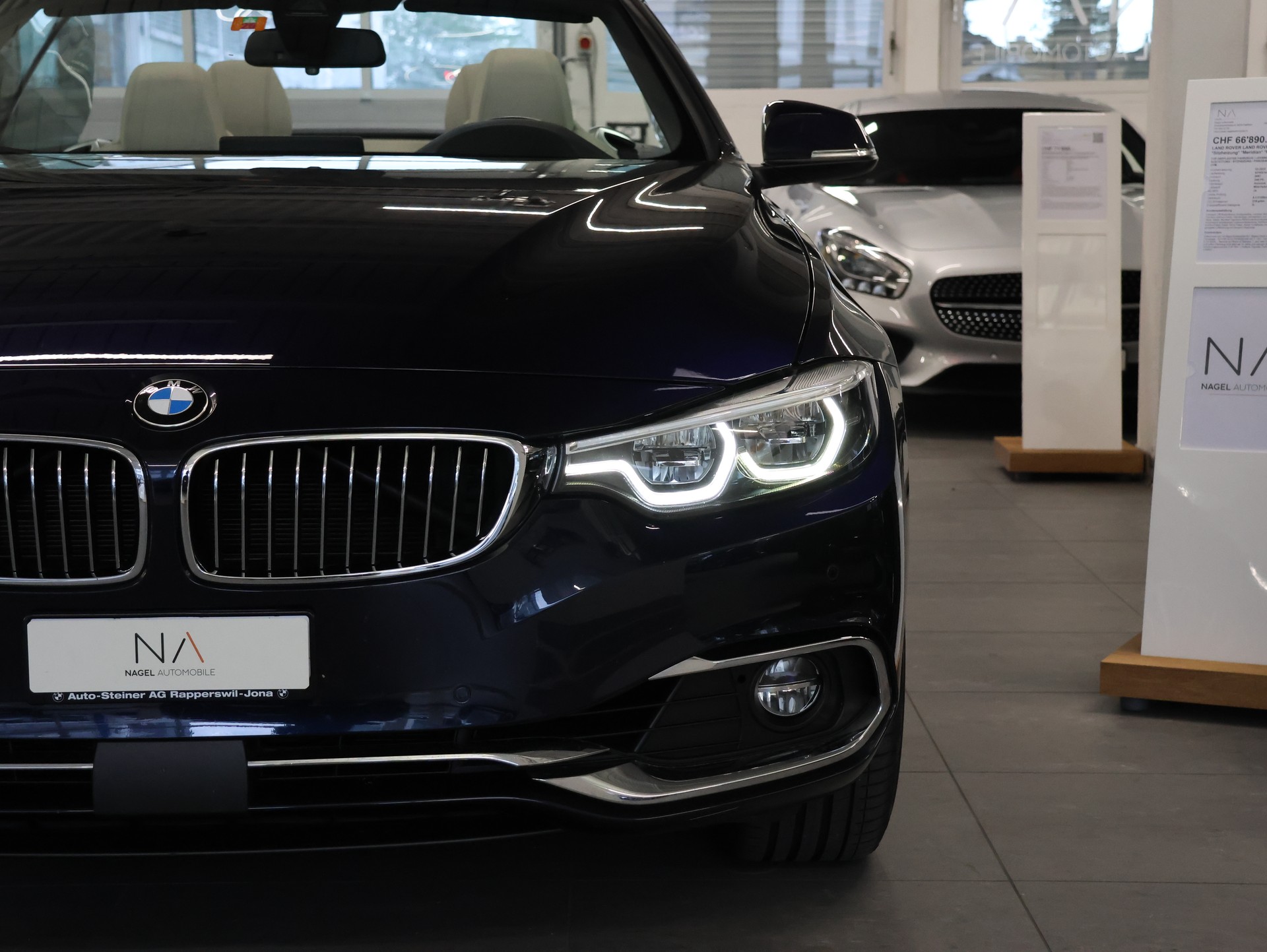 BMW 440i Cabriolet xDrive Luxury Line Steptronic *IMPERIALBLAU-LACKIERUNG*-image-4
