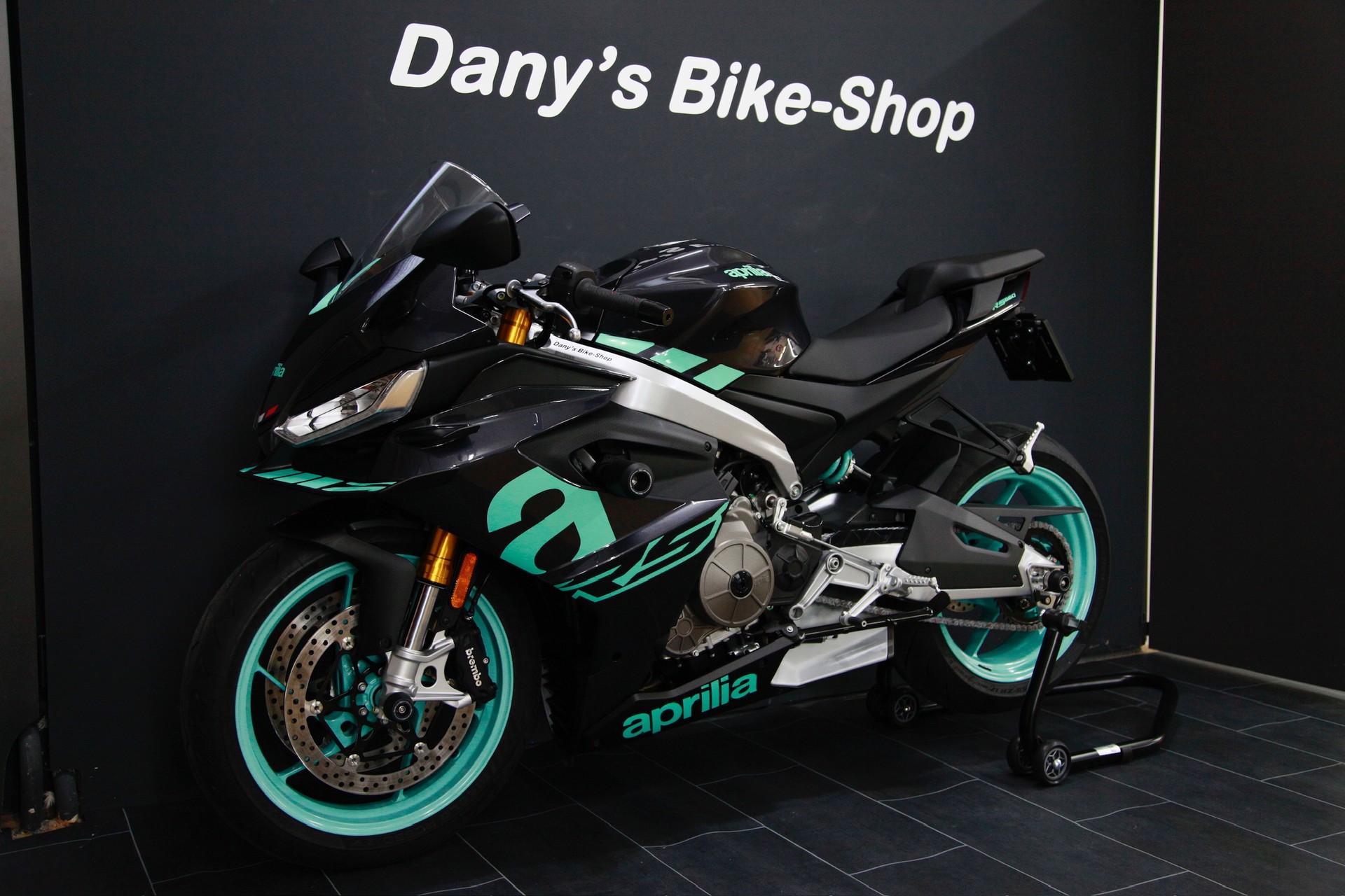 APRILIA RS 660 verde ciano E5+ (105ps)-image-2