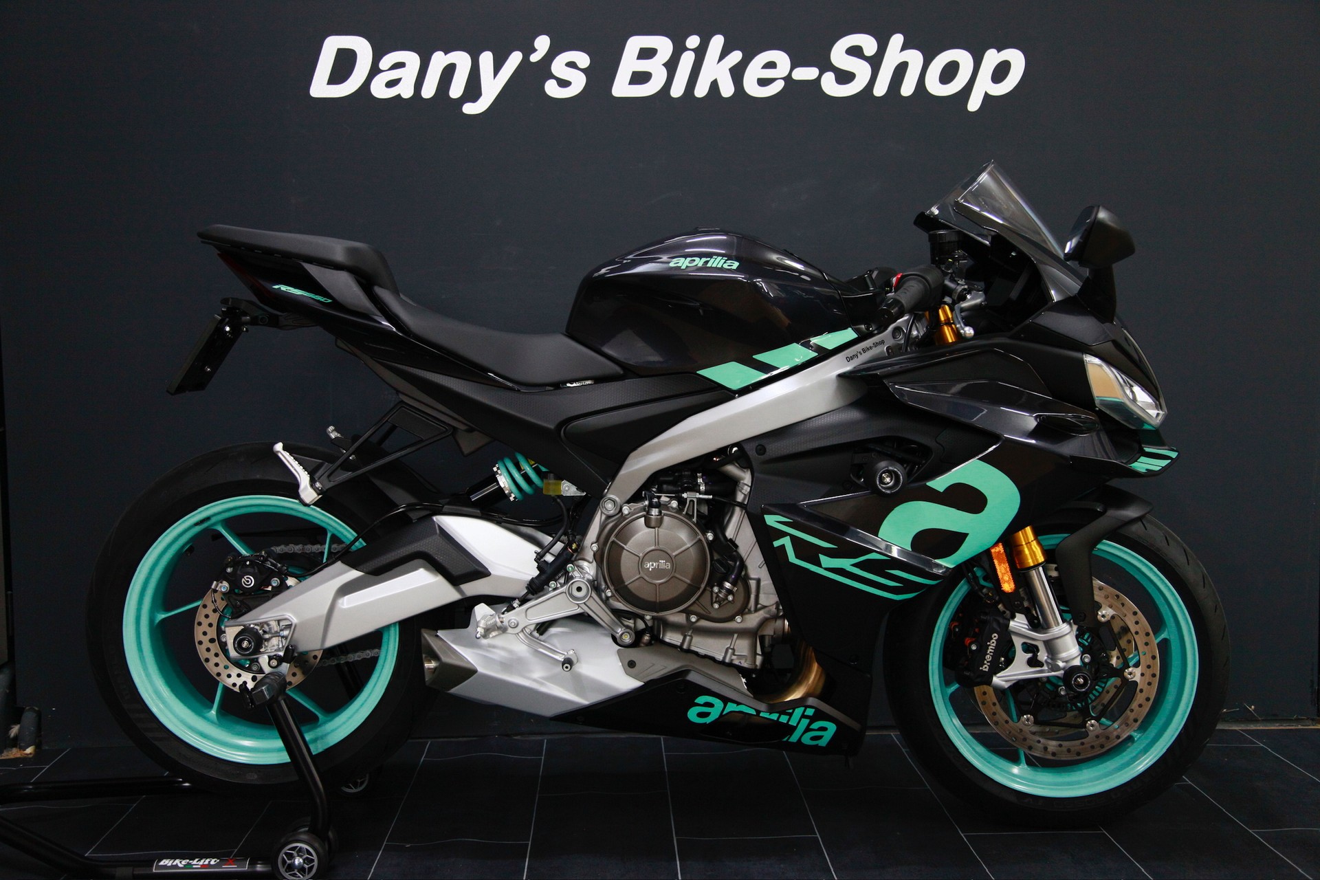 APRILIA RS 660 verde ciano E5+ (105ps)