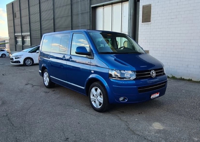VW T5 Multivan 2.0 Bi-TDI CR Highline 4Motion DSG ** 180 PS ** Voll-Leder ** 7-Plätzer ** Gr-Navi ** RF-Kamera ** Anh-Kupplung **