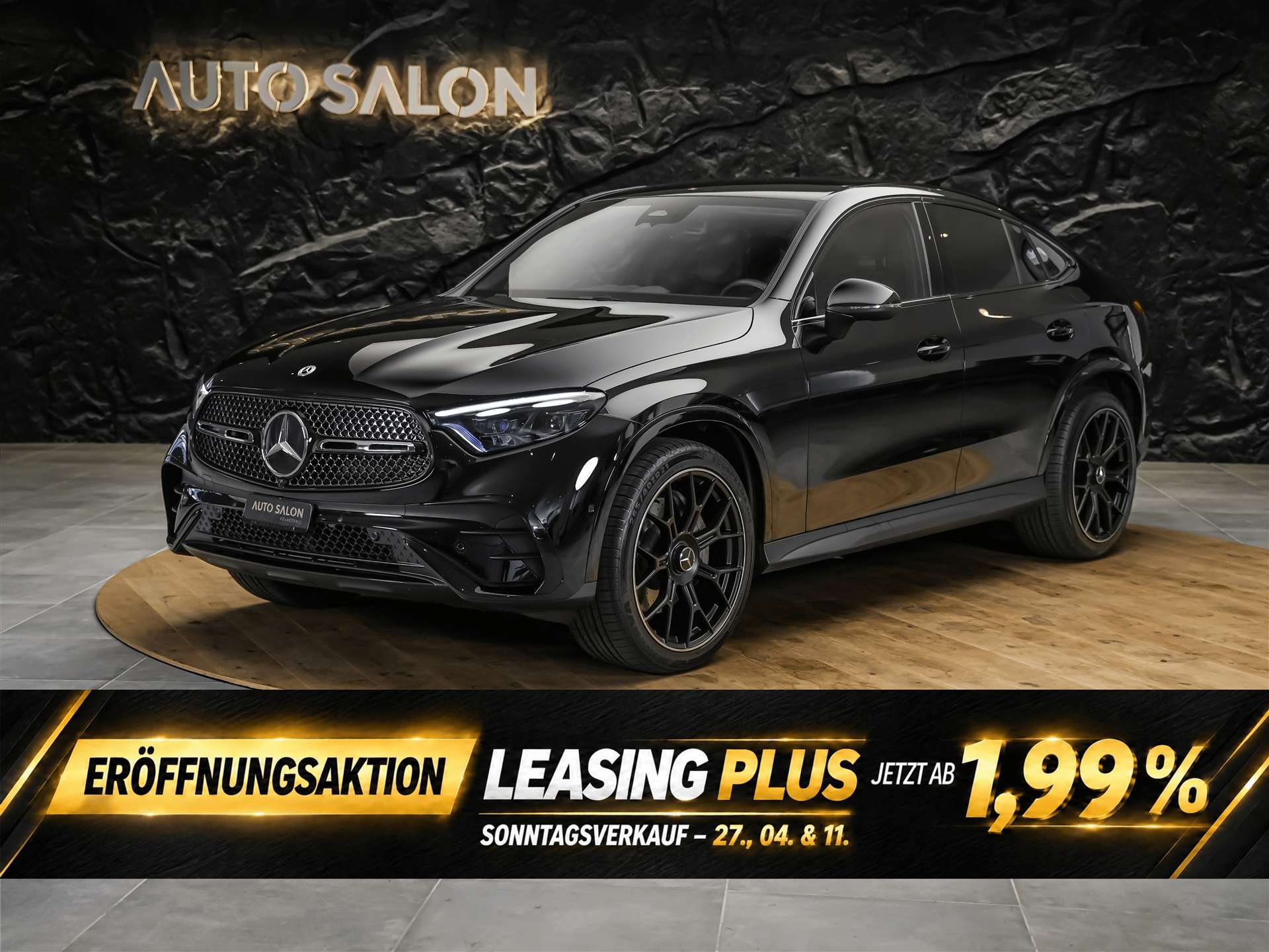 MERCEDES-BENZ GLC Coupé 220 d AMG Line 4Matic 9G-Tronic *Werksgarantie*21" Felgen*Digital Light*