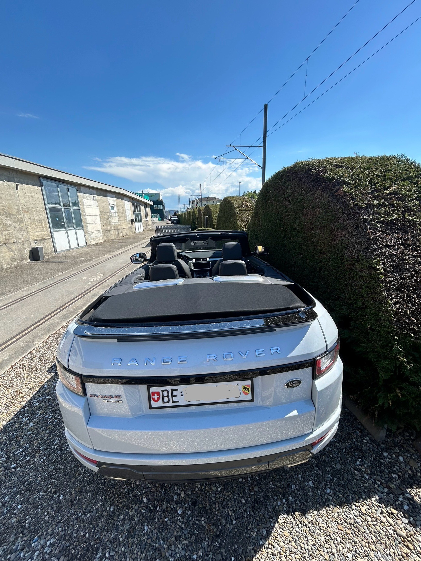 LAND ROVER Range Rover Evoque HSE Cabriolet white metallic !-image-9
