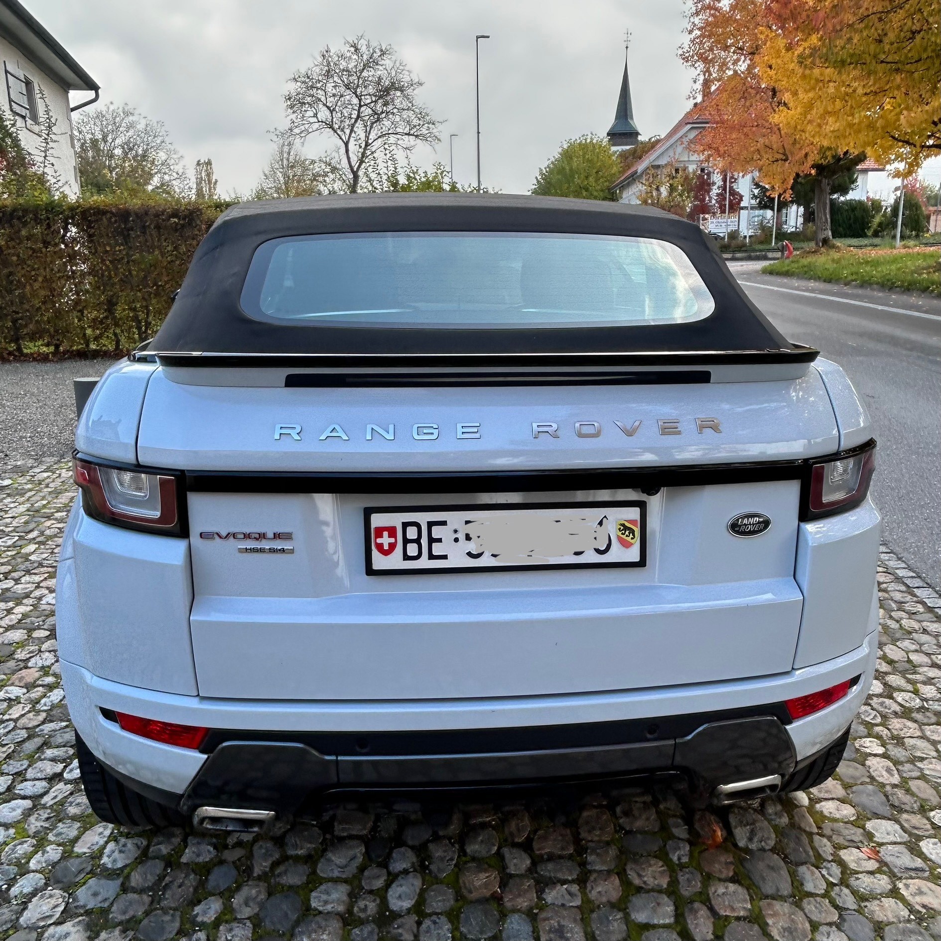 LAND ROVER Range Rover Evoque HSE Cabriolet white metallic !-image-6
