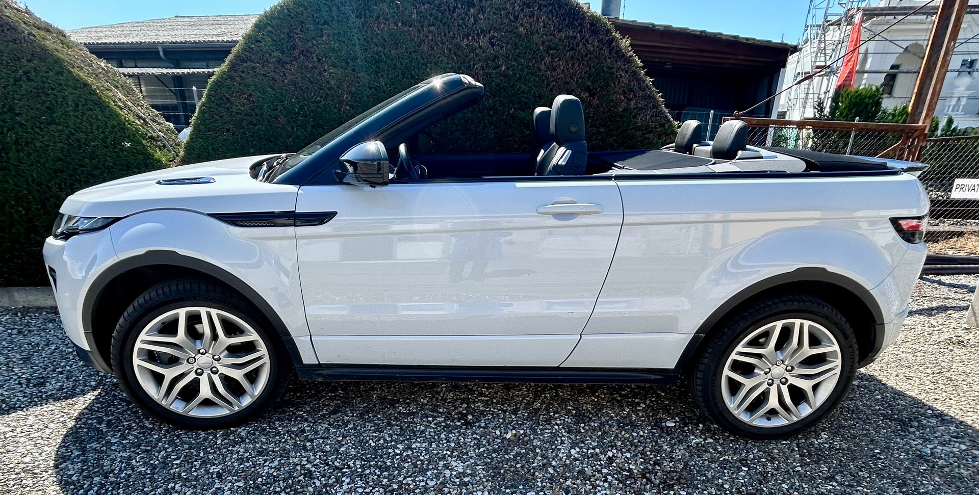 LAND ROVER Range Rover Evoque HSE Cabriolet white metallic !-image-8