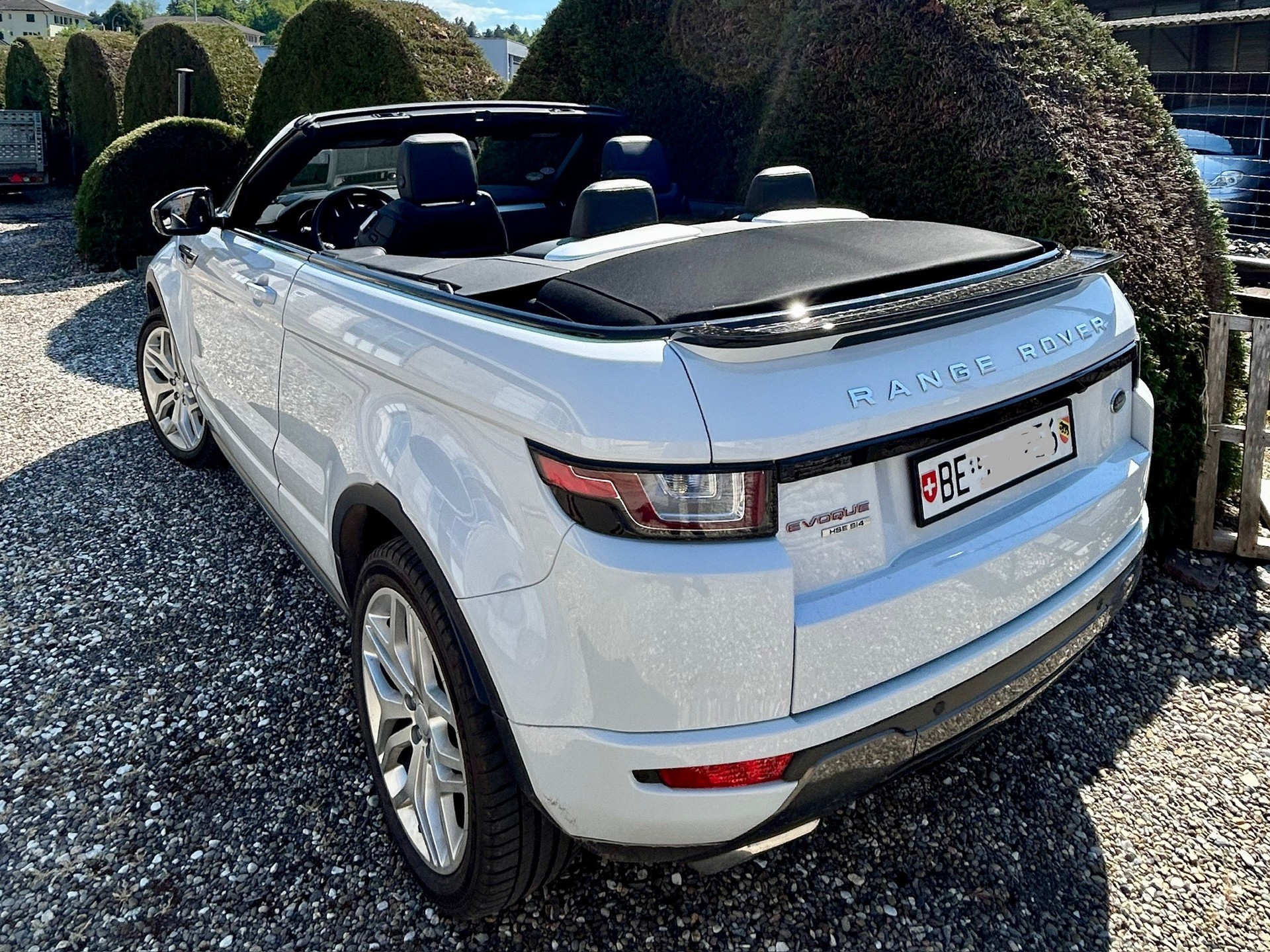 LAND ROVER Range Rover Evoque HSE Cabriolet white metallic !-image-7