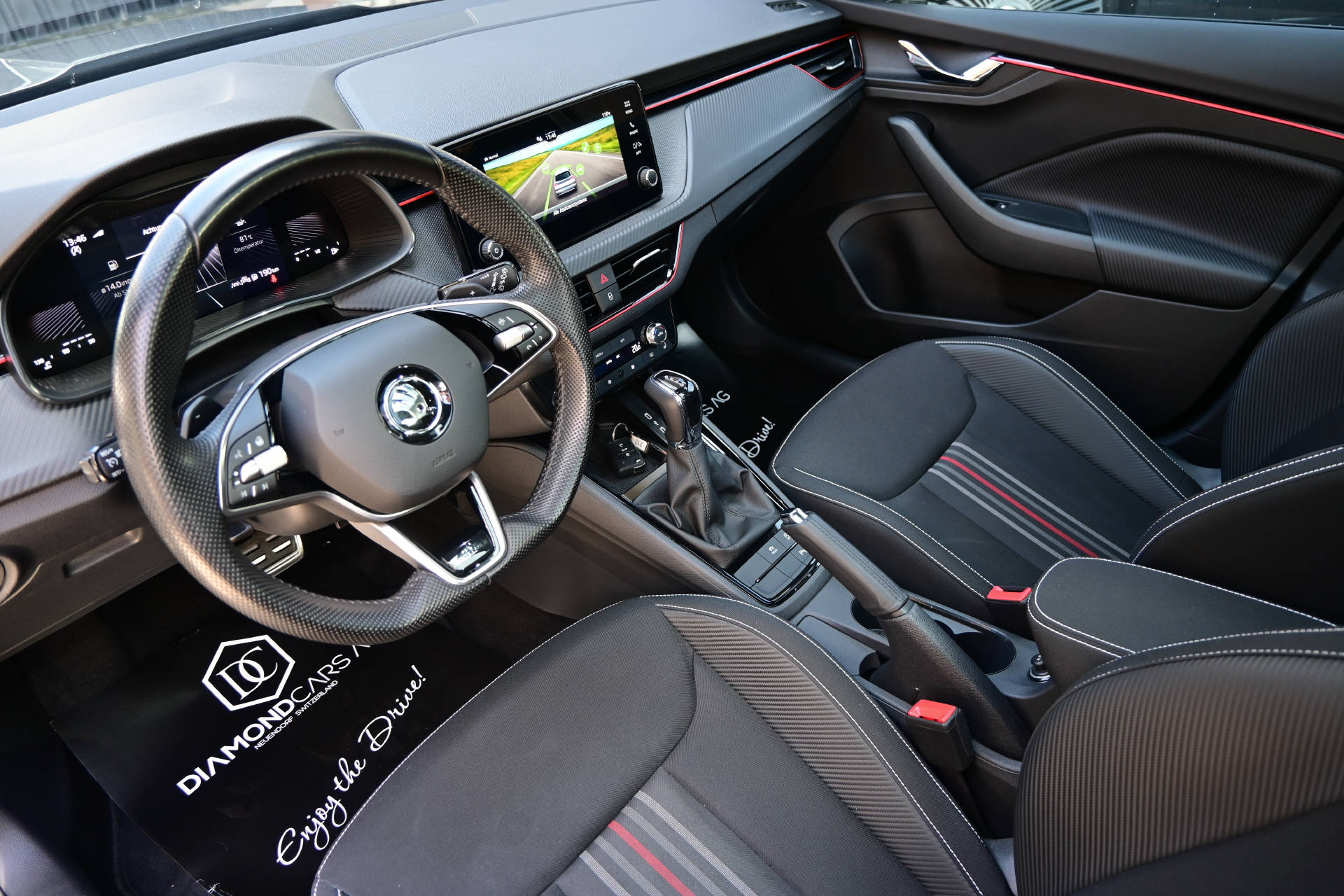 SKODA Kamiq 1.0 TSI Monte Carlo DSG *Werksgarantie bis 11/29*Rückfahrkamera*8-fach bereift-image-12