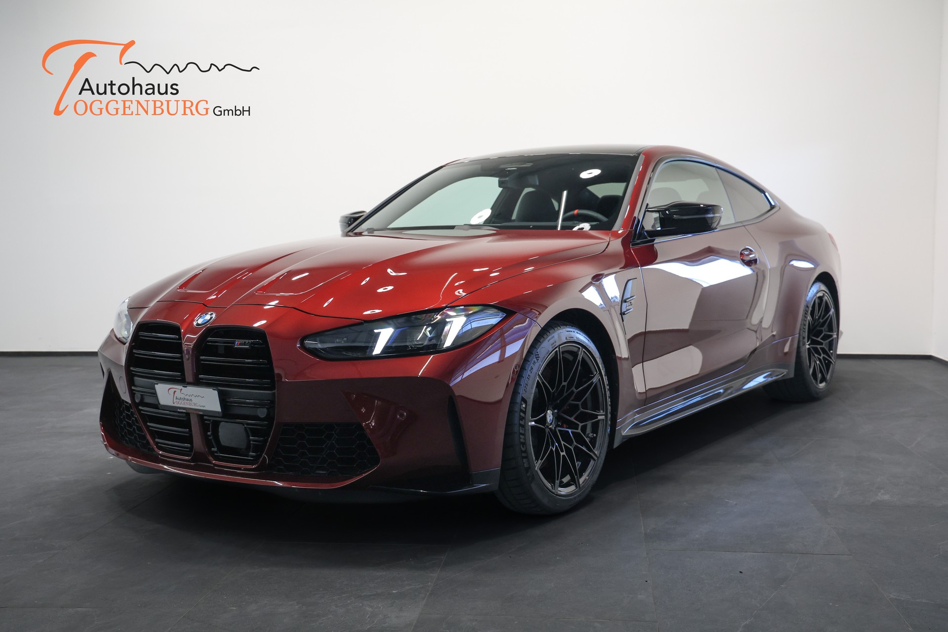 BMW M4 Coupé Competition LCI *Aventurin Rot Lackierung*BMW Werksgarantie bis 03.2029*-showroom-element-1