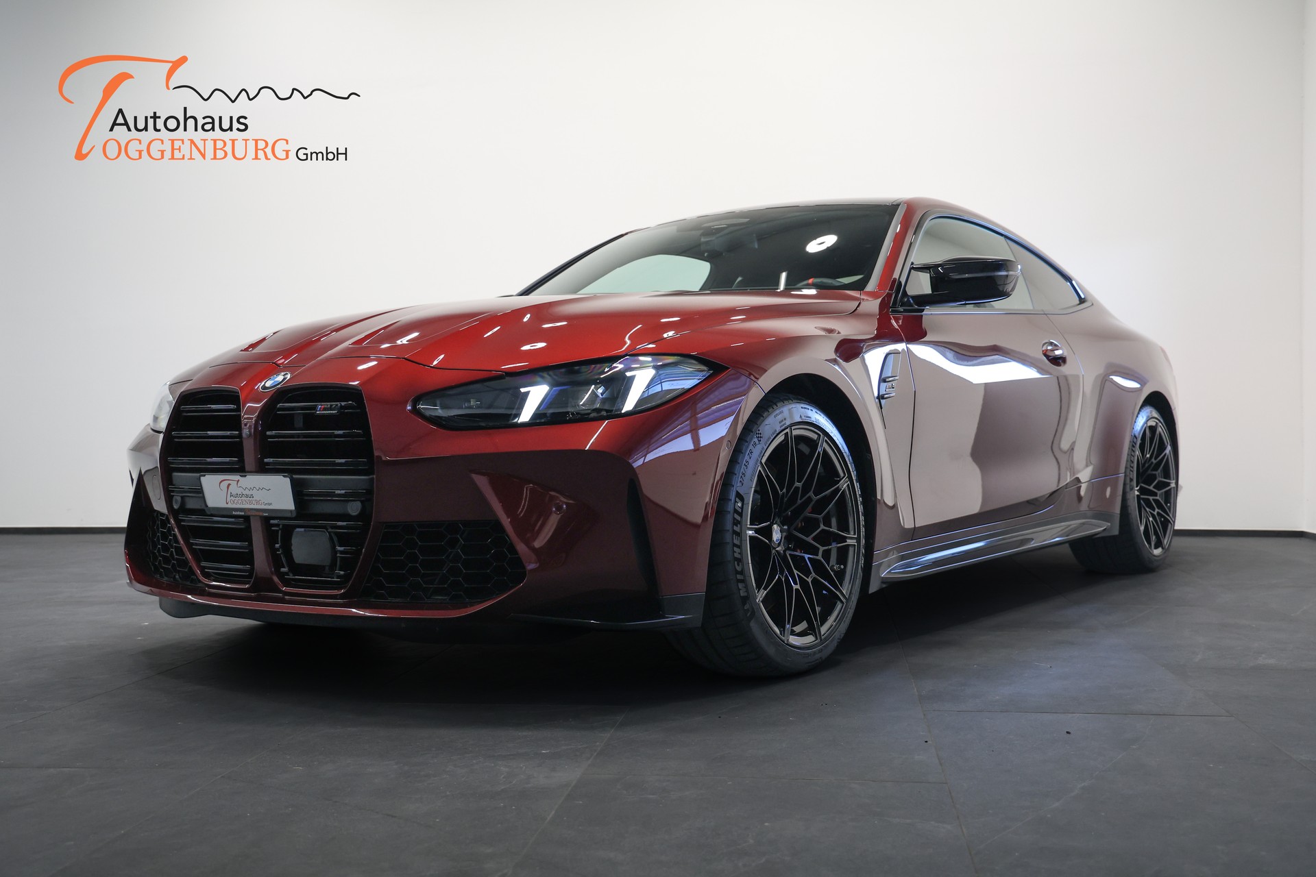 BMW M4 Coupé Competition LCI *Aventurin Rot Lackierung*BMW Werksgarantie bis 03.2029*-showroom-element-3
