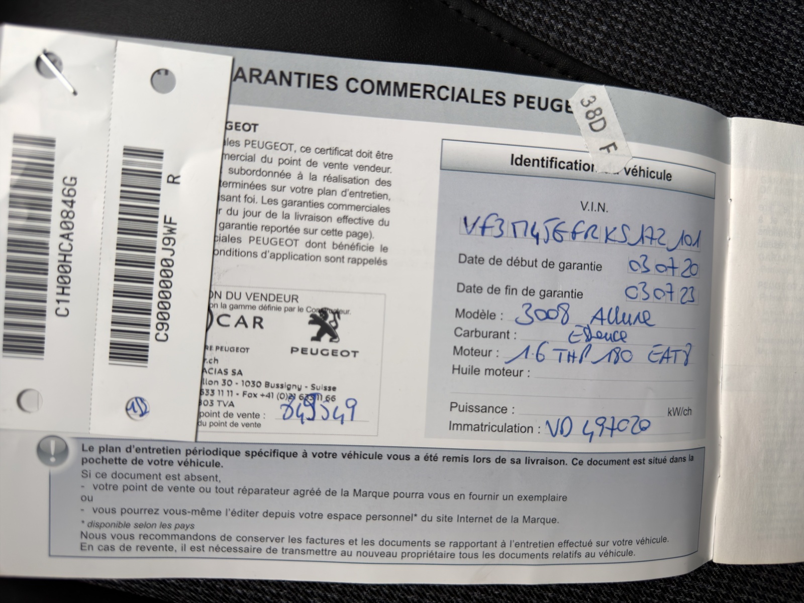PEUGEOT 3008 1.6 THP Allure EAT-image-23