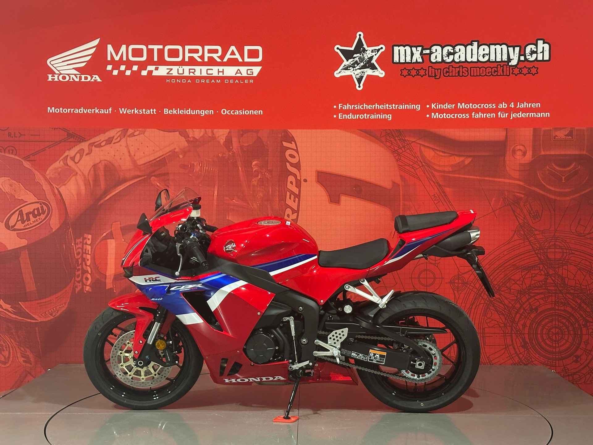 HONDA CBR 600 RR **Grand Prix Red**DEMO-BIKE-image-6